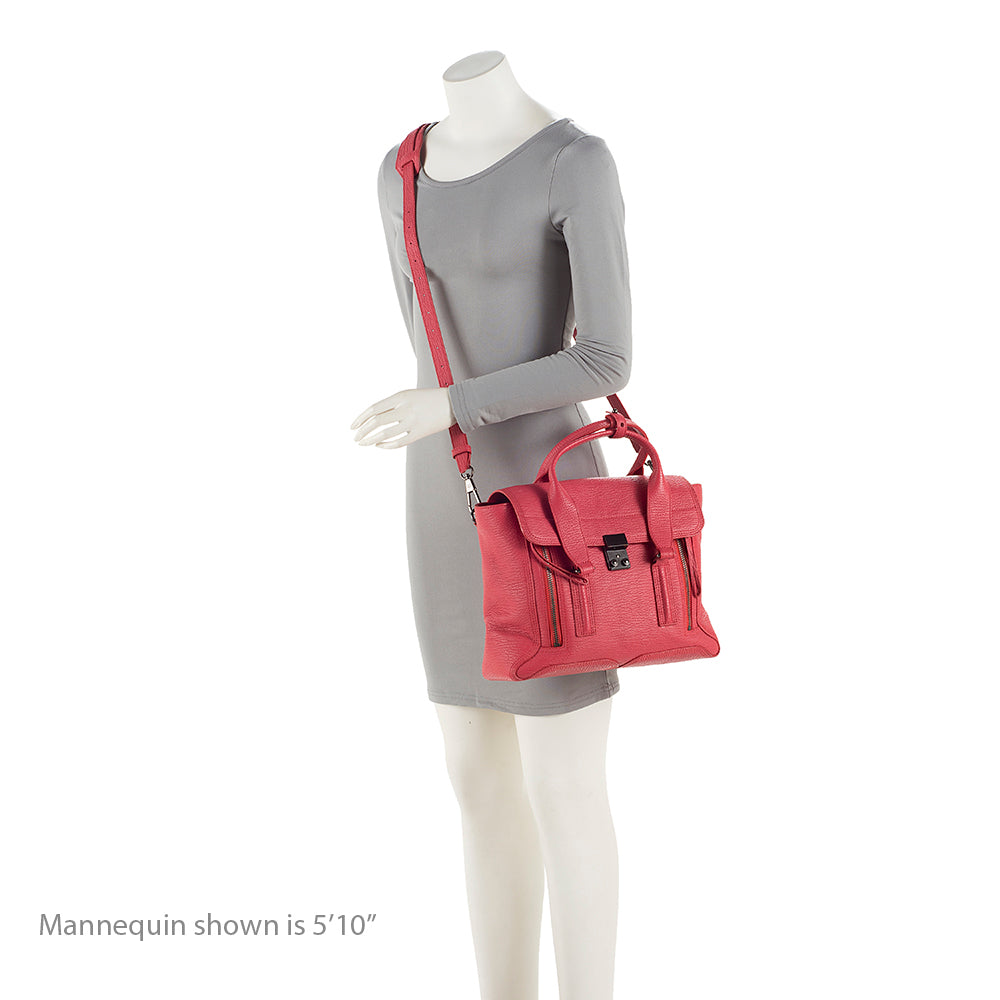 3.1 Phillip Lim Leather Pashli Medium Satchel (SHF-20895)