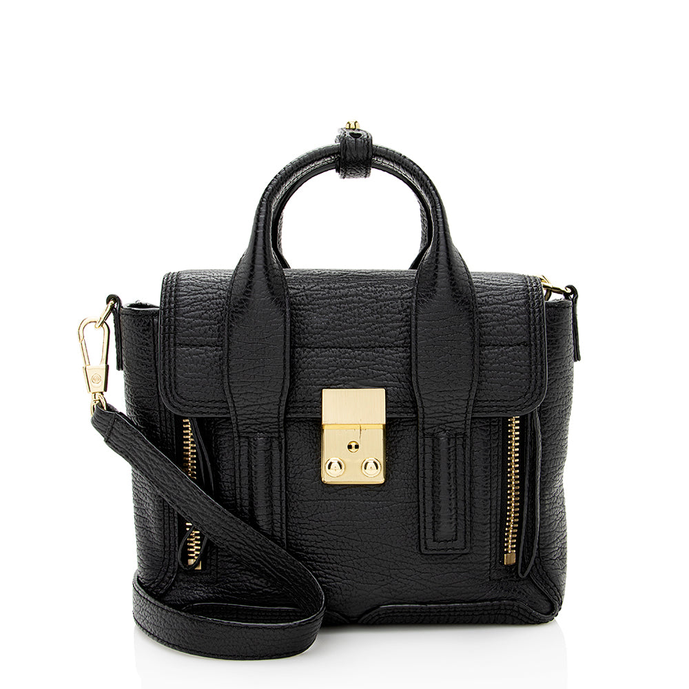 3.1 Phillip Lim Leather Pashli Mini Satchel (SHF-20319)