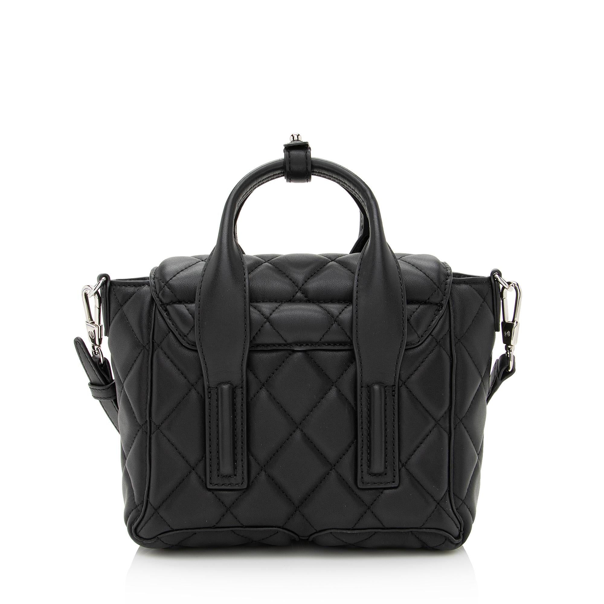 3.1 Phillip Lim Quilted Leather Pashli Mini Satchel - FINAL SALE (SHF-22334)