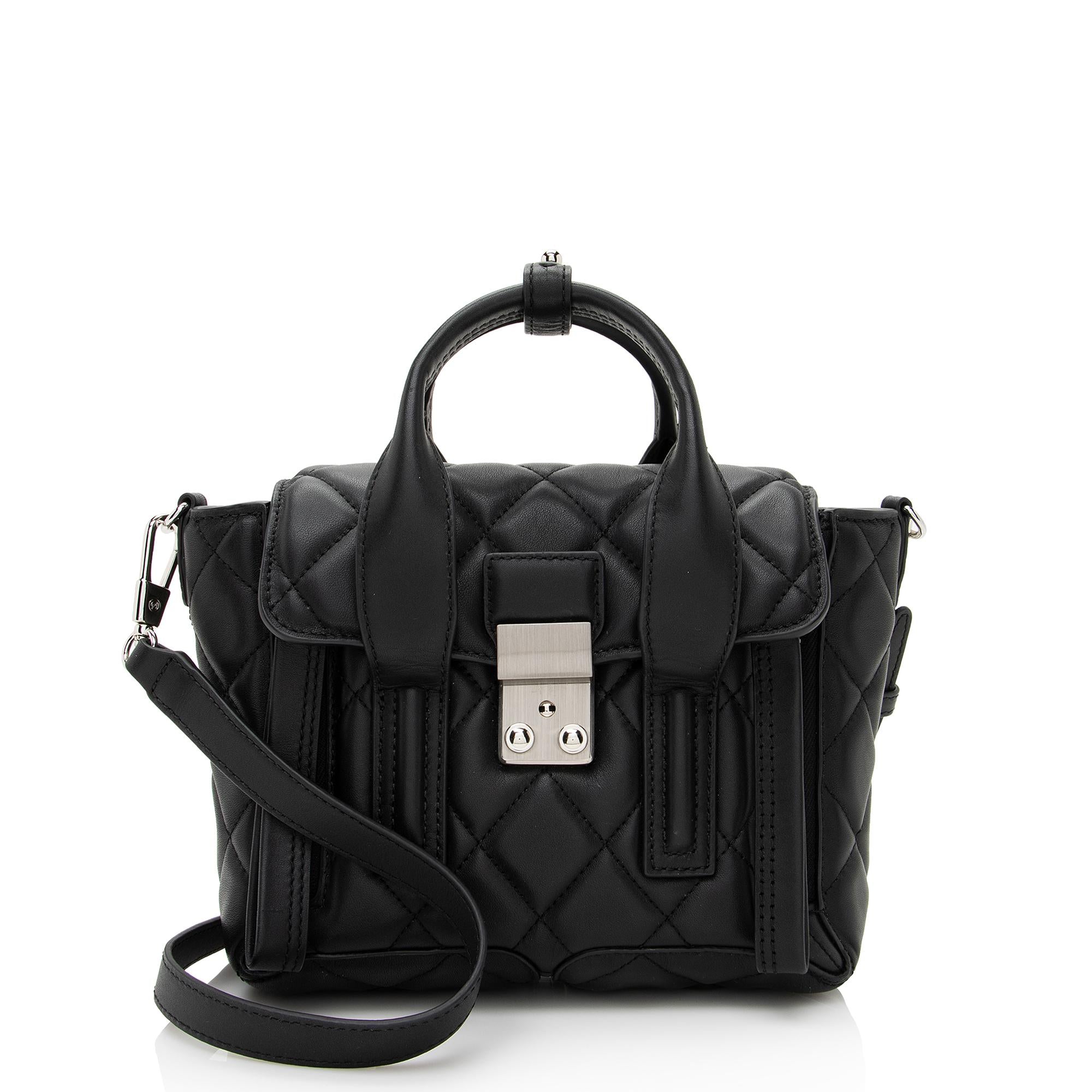 3.1 Phillip Lim Quilted Leather Pashli Mini Satchel - FINAL SALE (SHF-22334)