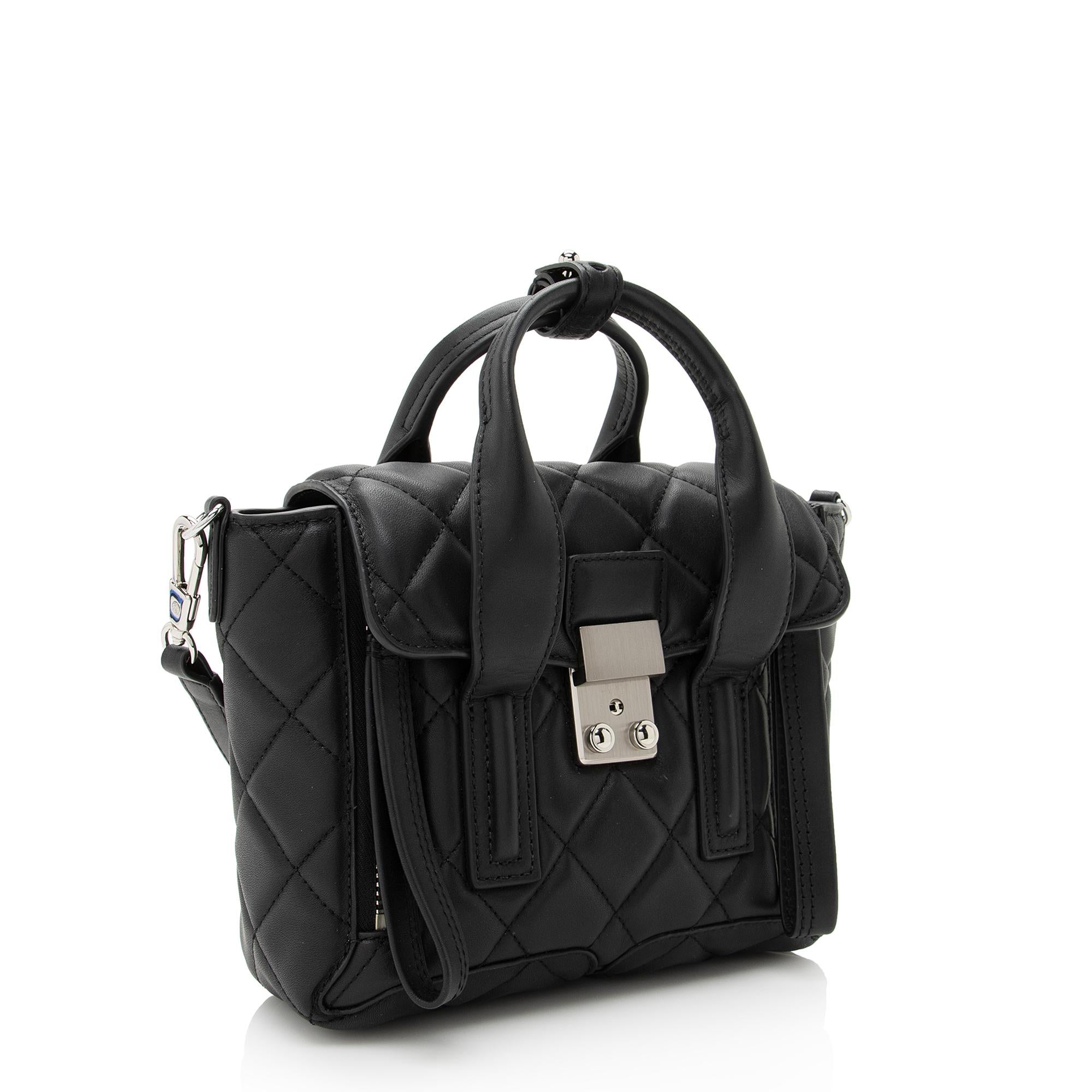 3.1 Phillip Lim Quilted Leather Pashli Mini Satchel - FINAL SALE (SHF-22334)