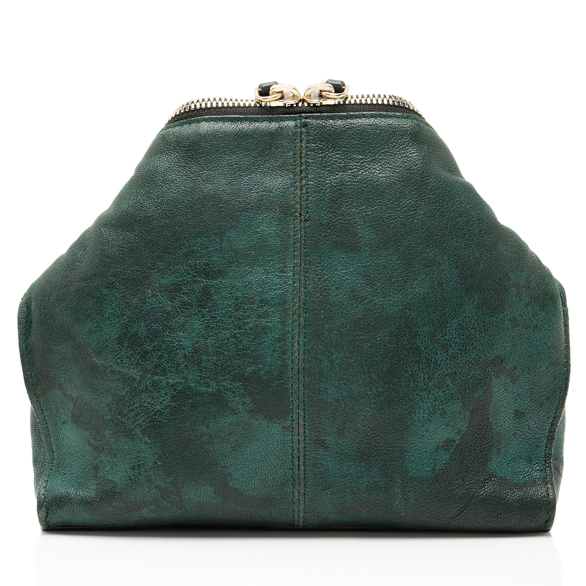 Alexander McQueen Calfskin De Manta Cosmetic Bag
