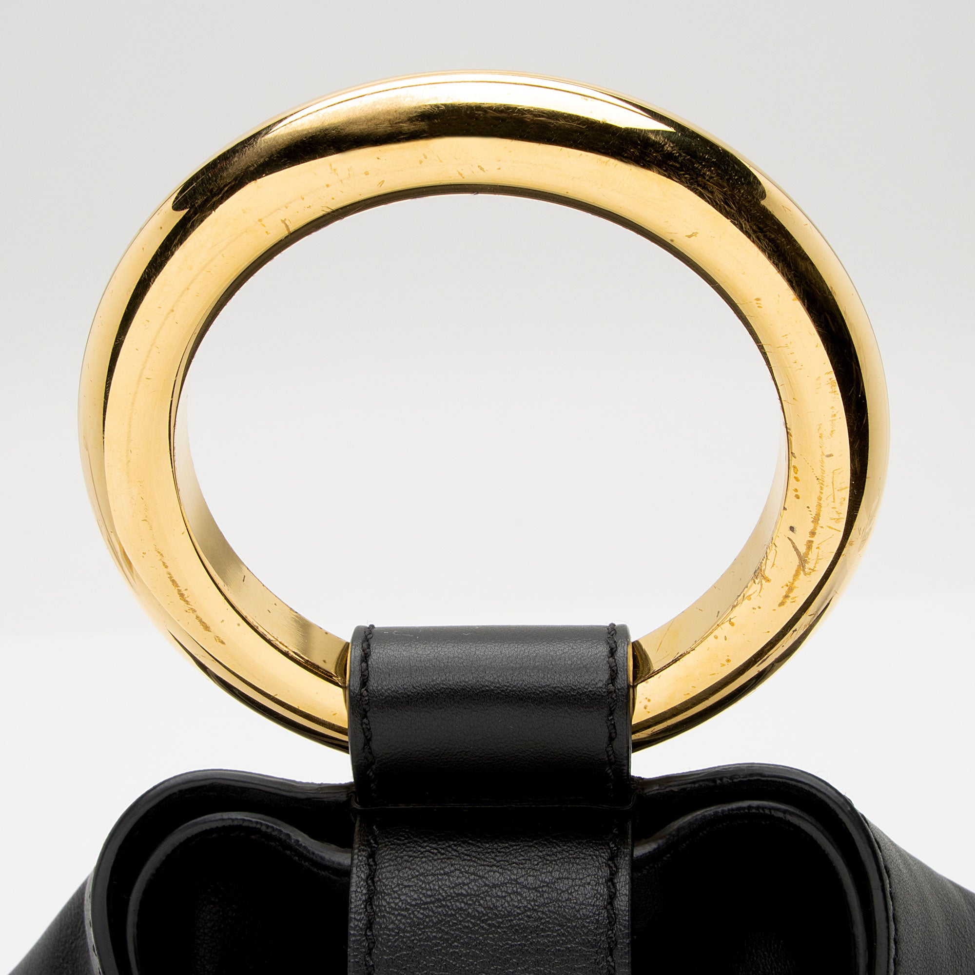 Alexander McQueen Leather Butterfly Shoulder Bag (SHF-sGBvnd)