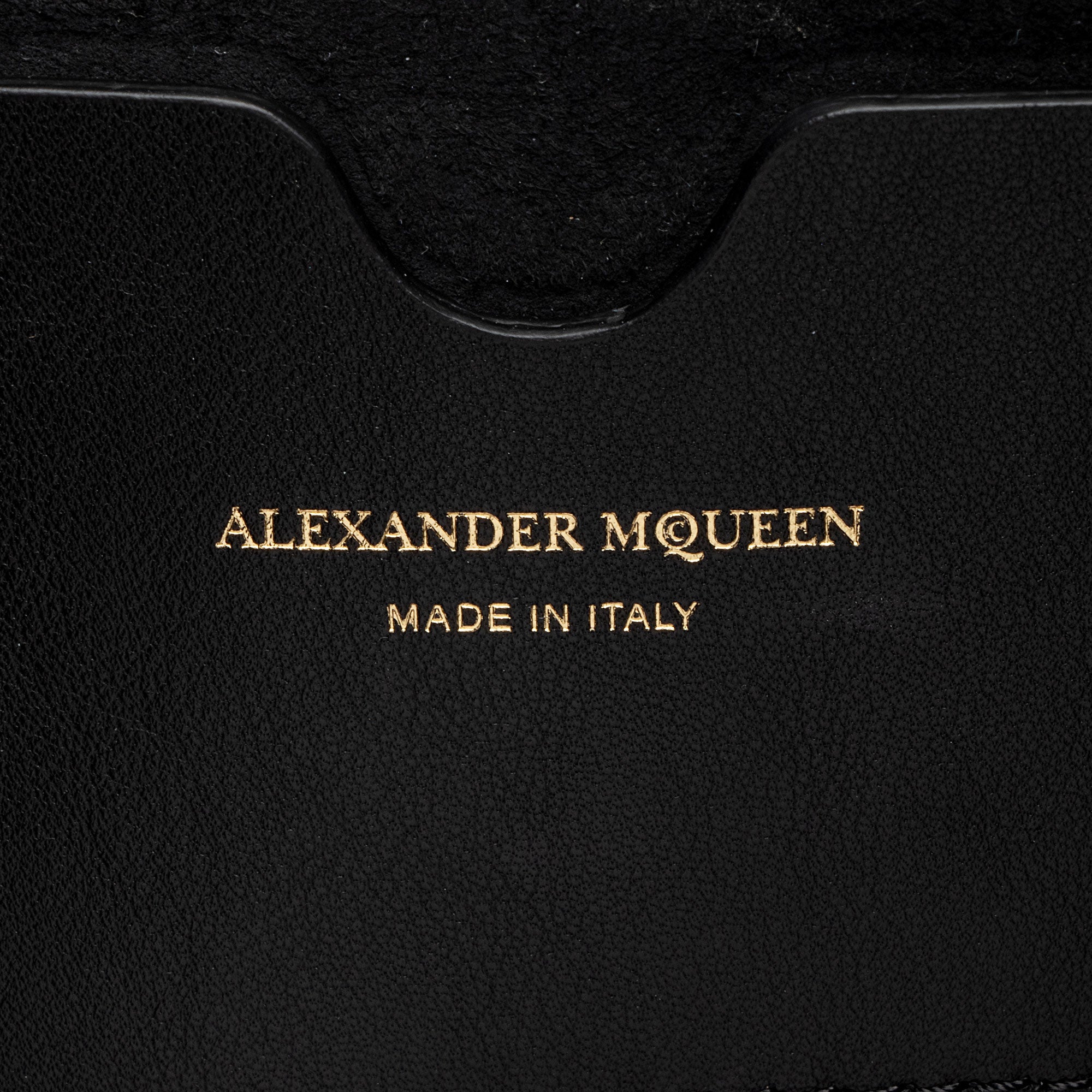 Alexander McQueen Leather Butterfly Shoulder Bag (SHF-sGBvnd)