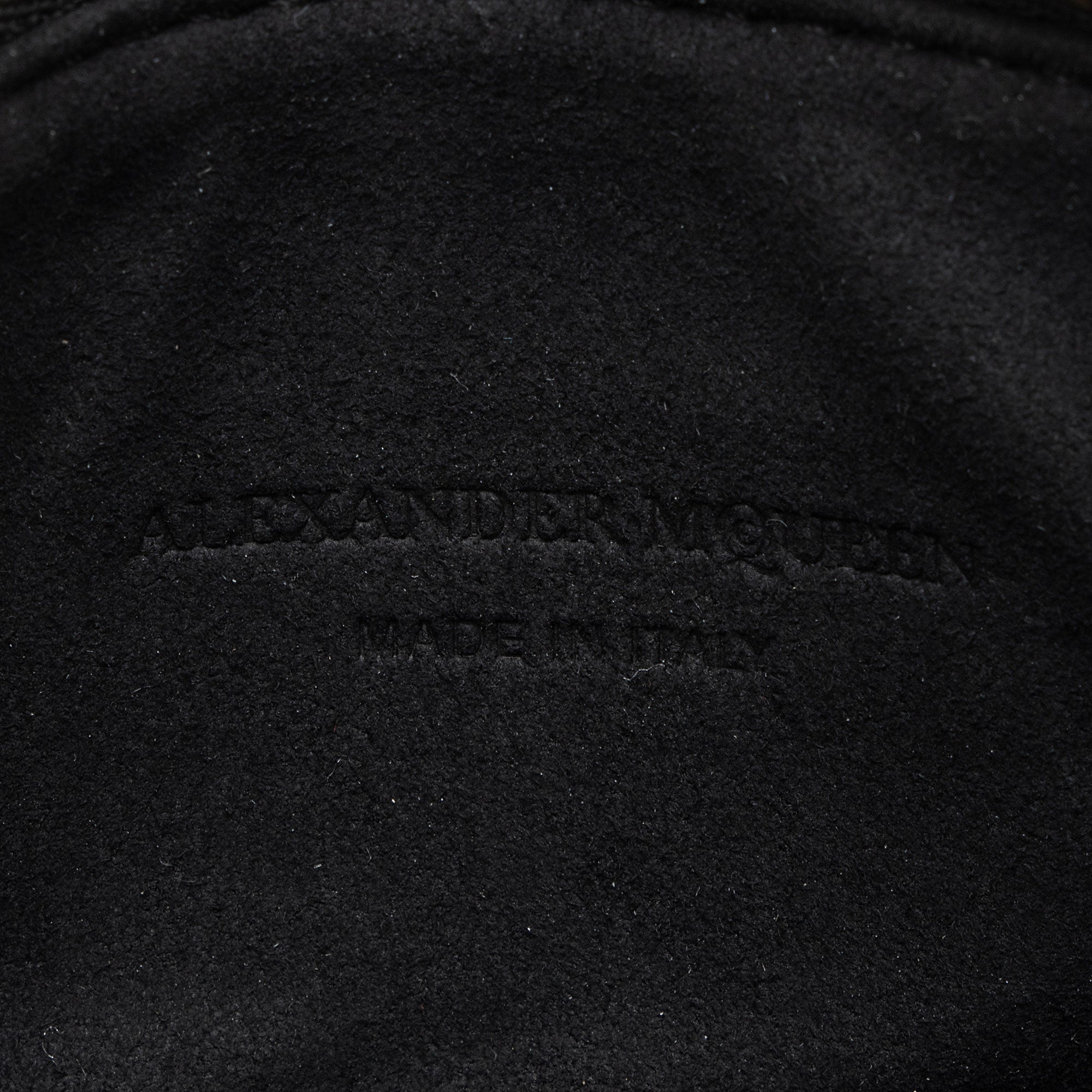 Alexander McQueen Leather Chain Bucket Bag