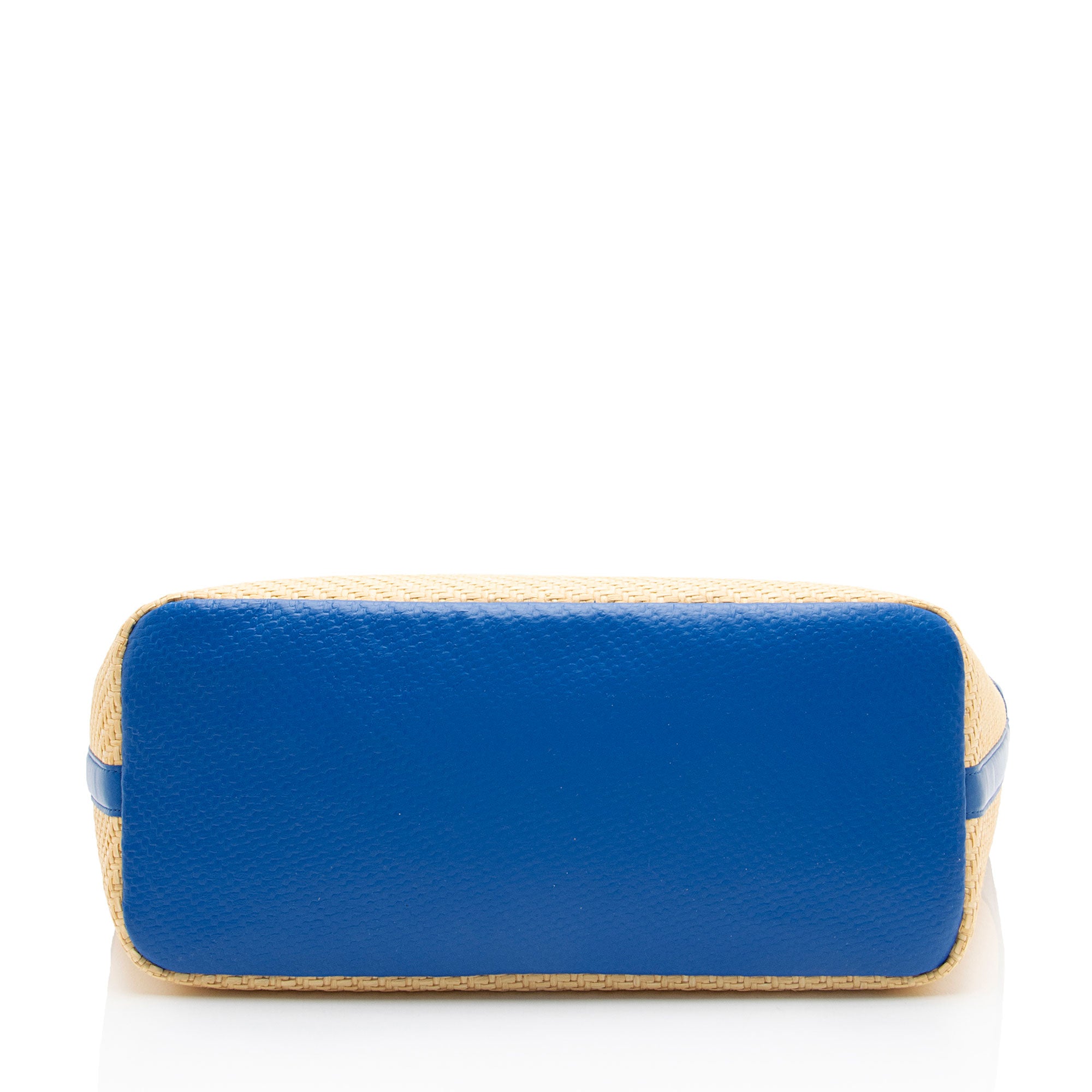 Alexander McQueen Leather Raffia The Bow Tote