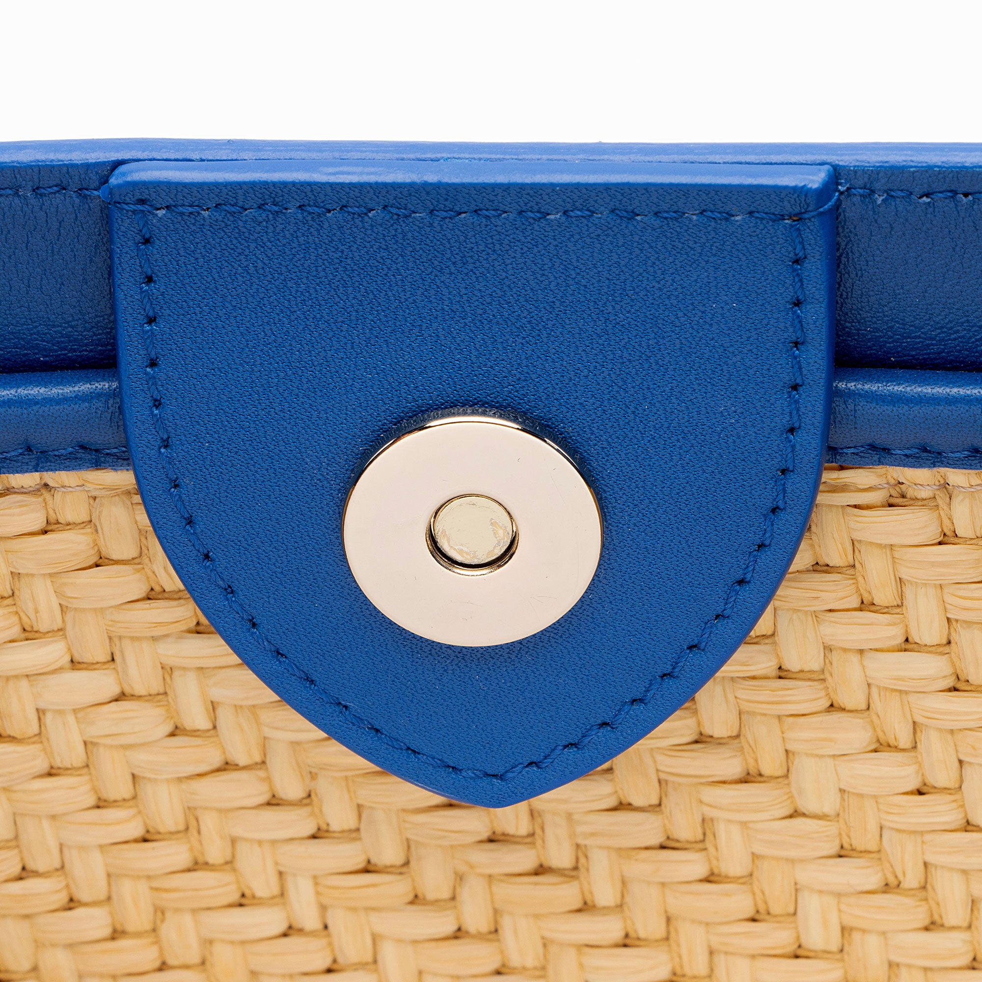 Alexander McQueen Leather Raffia The Bow Tote