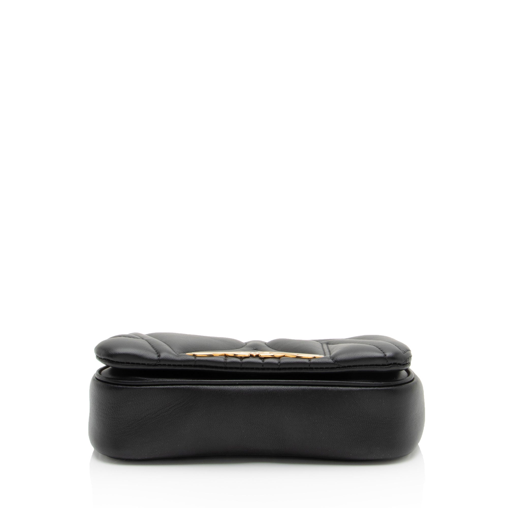 Alexander McQueen Leather Seal Mini Shoulder Bag