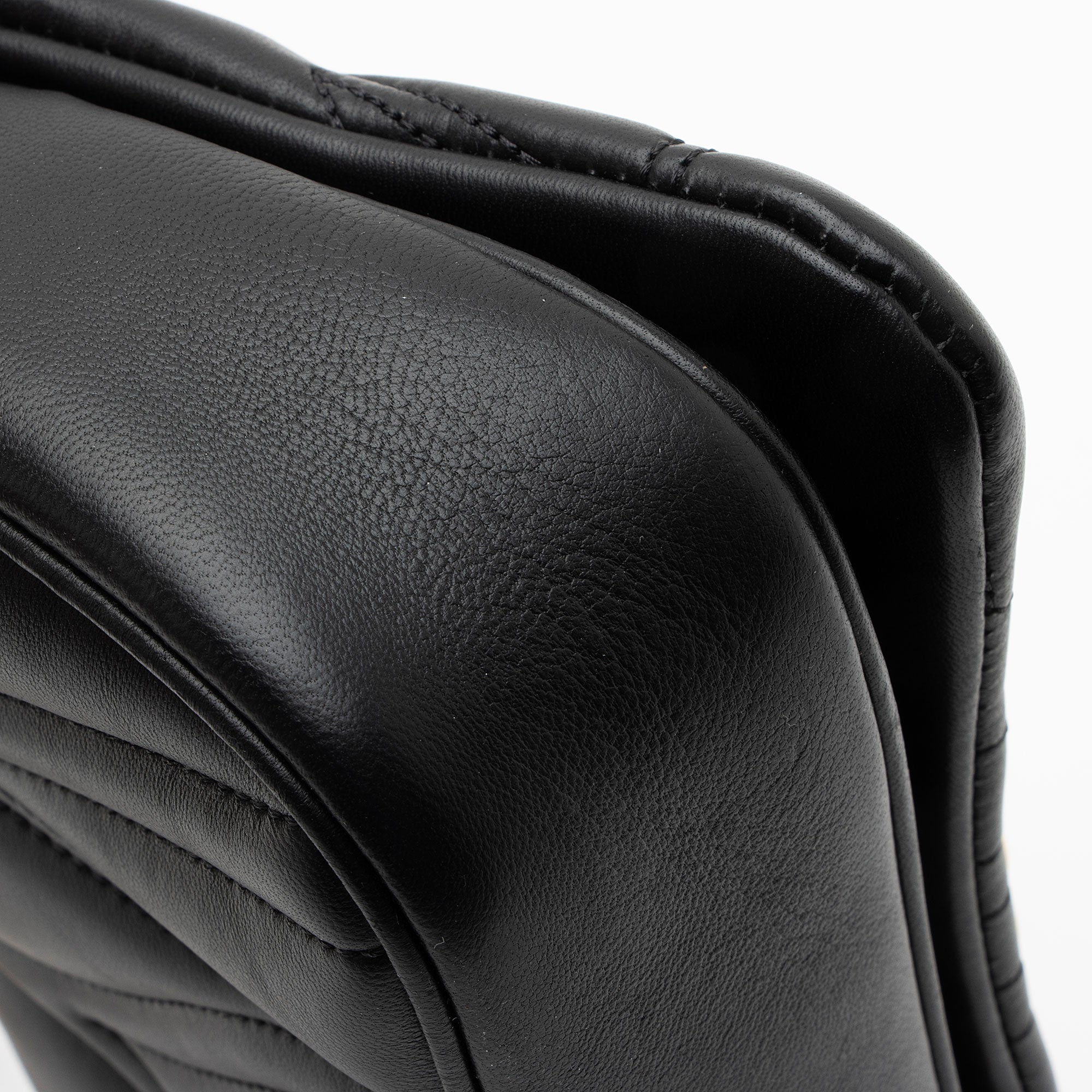 Alexander McQueen Leather Seal Mini Shoulder Bag