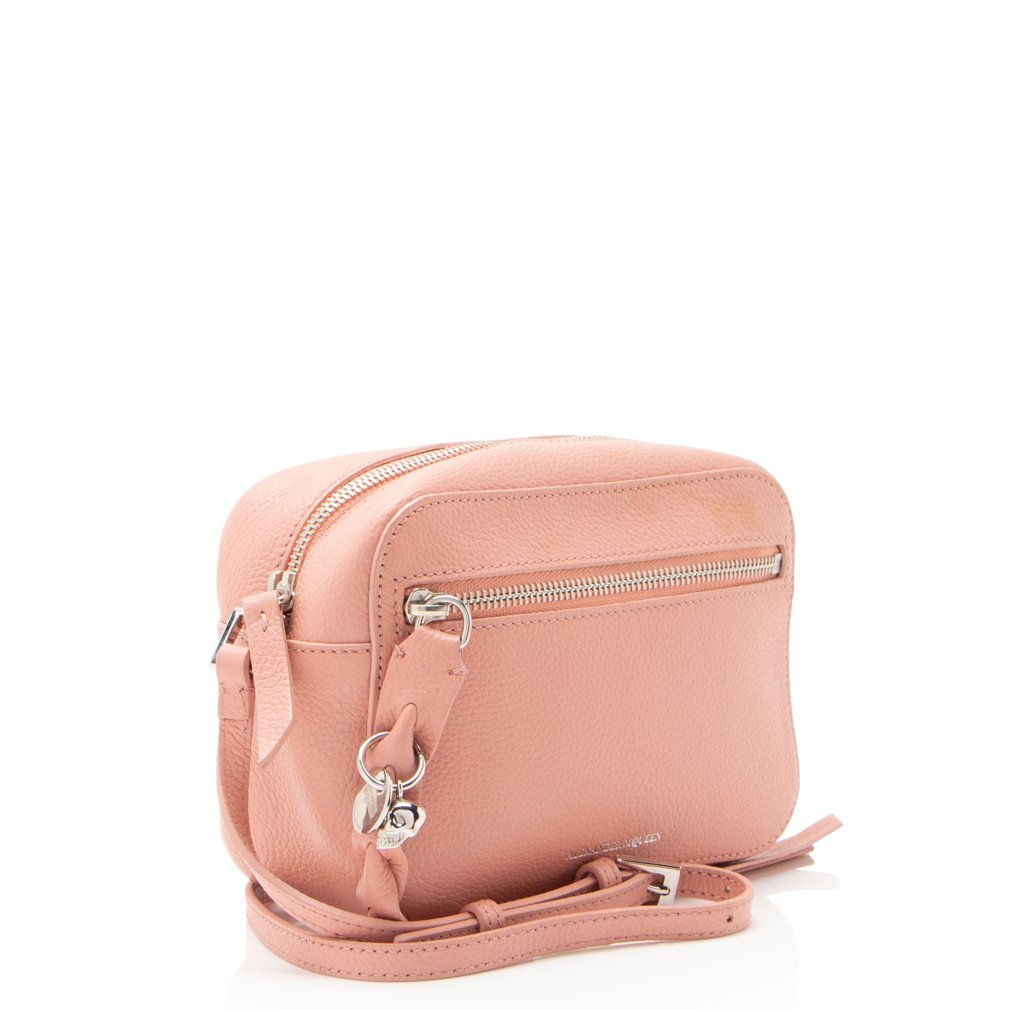 Alexander McQueen Leather Skull Camera Bag