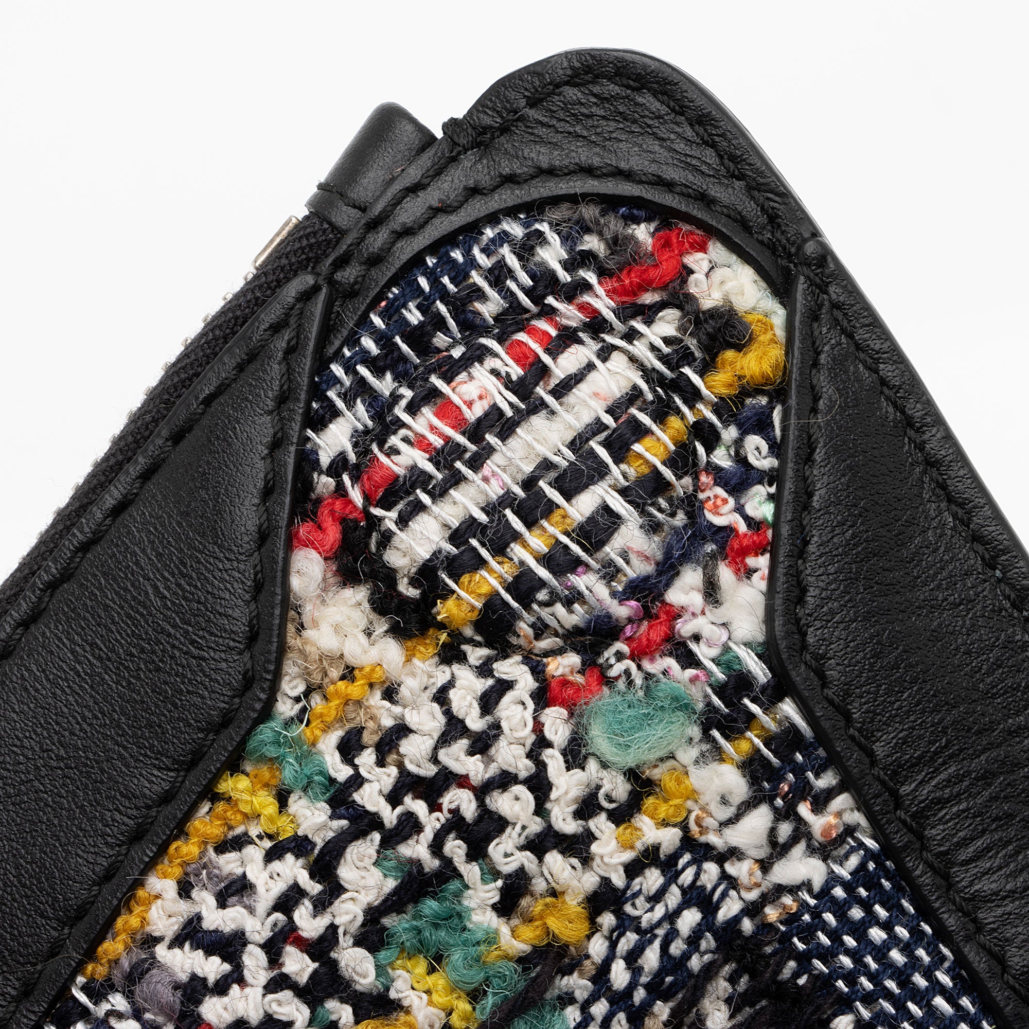 Alexander McQueen Tweed Calfskin Manta Clutch (SHF-hYe4Lv)