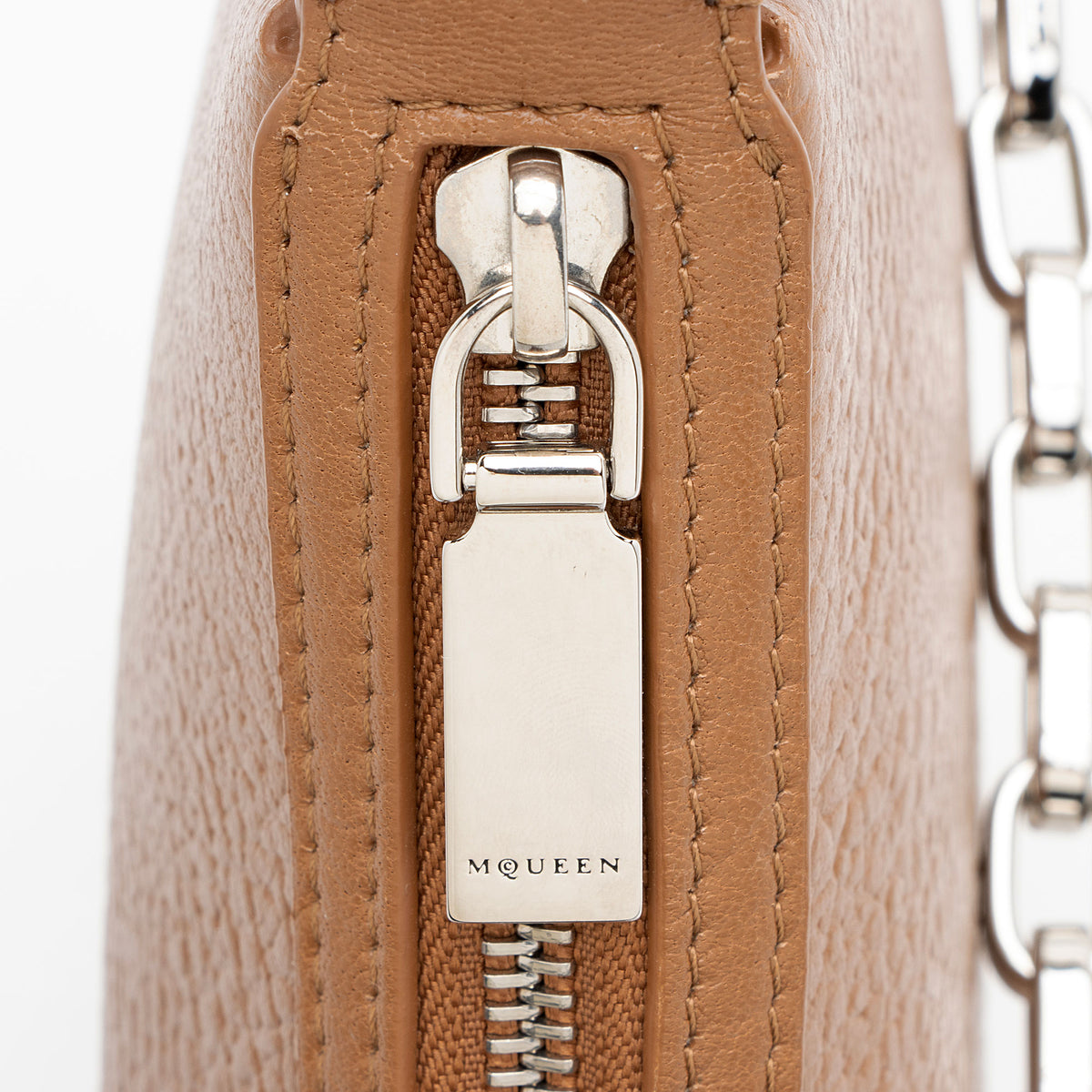Alexander Mcqueen Leather T-Bar Mini Shoulder Bag