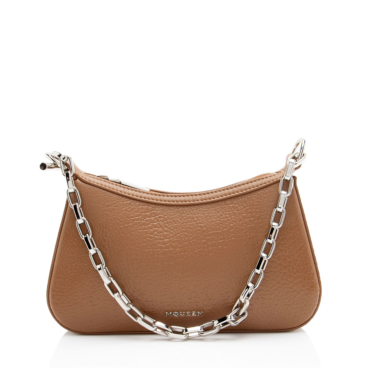 Alexander Mcqueen Leather T-Bar Mini Shoulder Bag