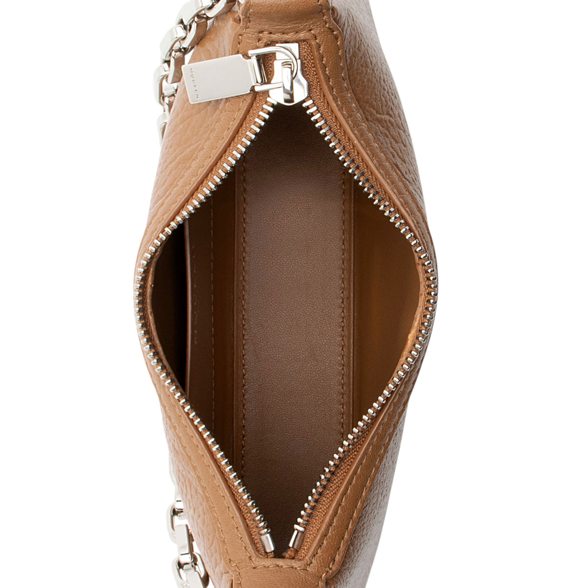 Alexander Mcqueen Leather T-Bar Mini Shoulder Bag