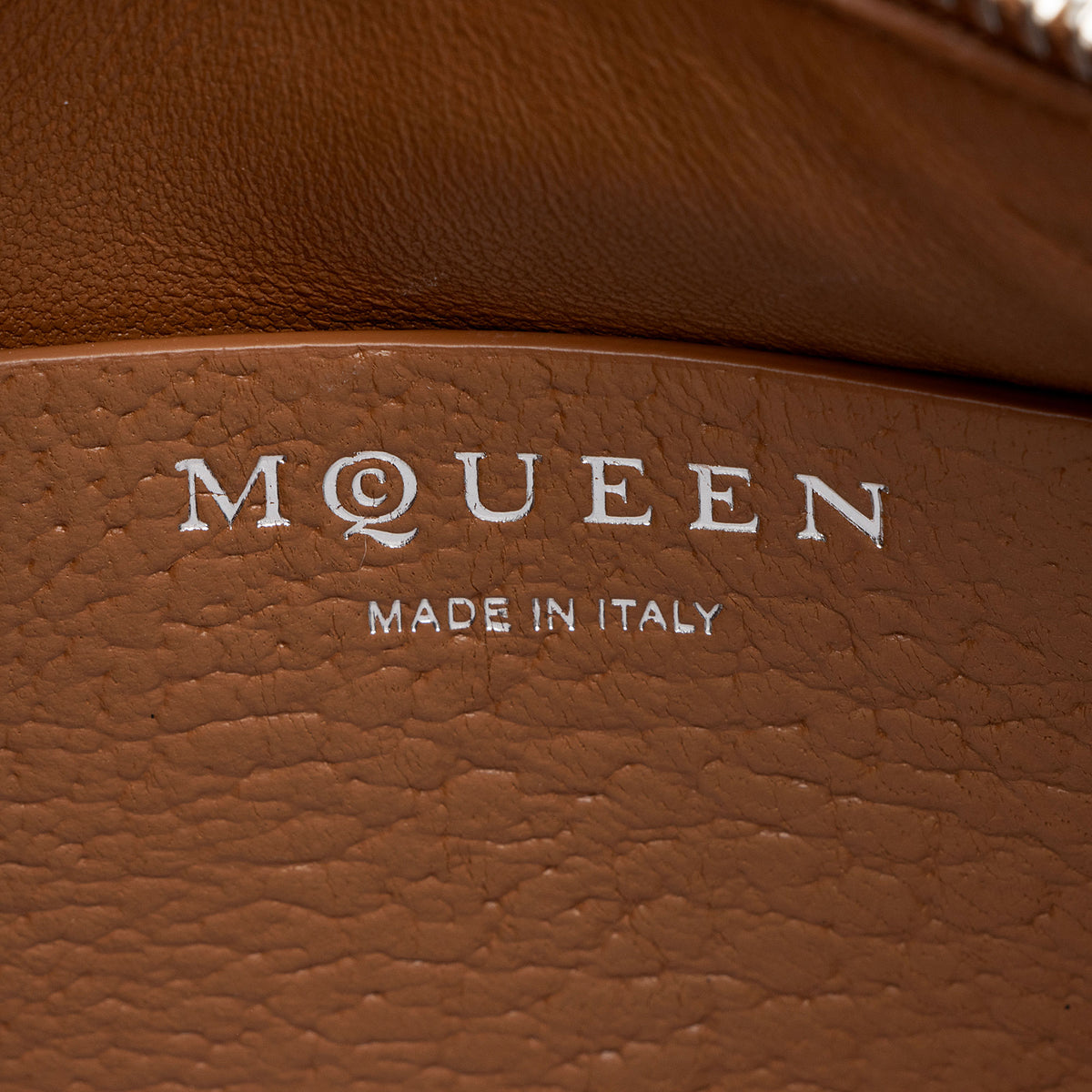 Alexander Mcqueen Leather T-Bar Mini Shoulder Bag