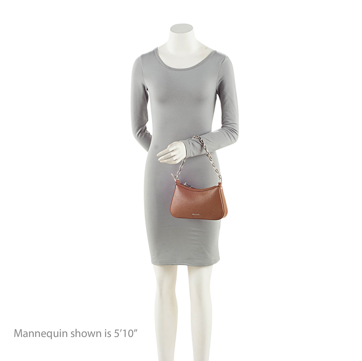 Alexander Mcqueen Leather T-Bar Mini Shoulder Bag