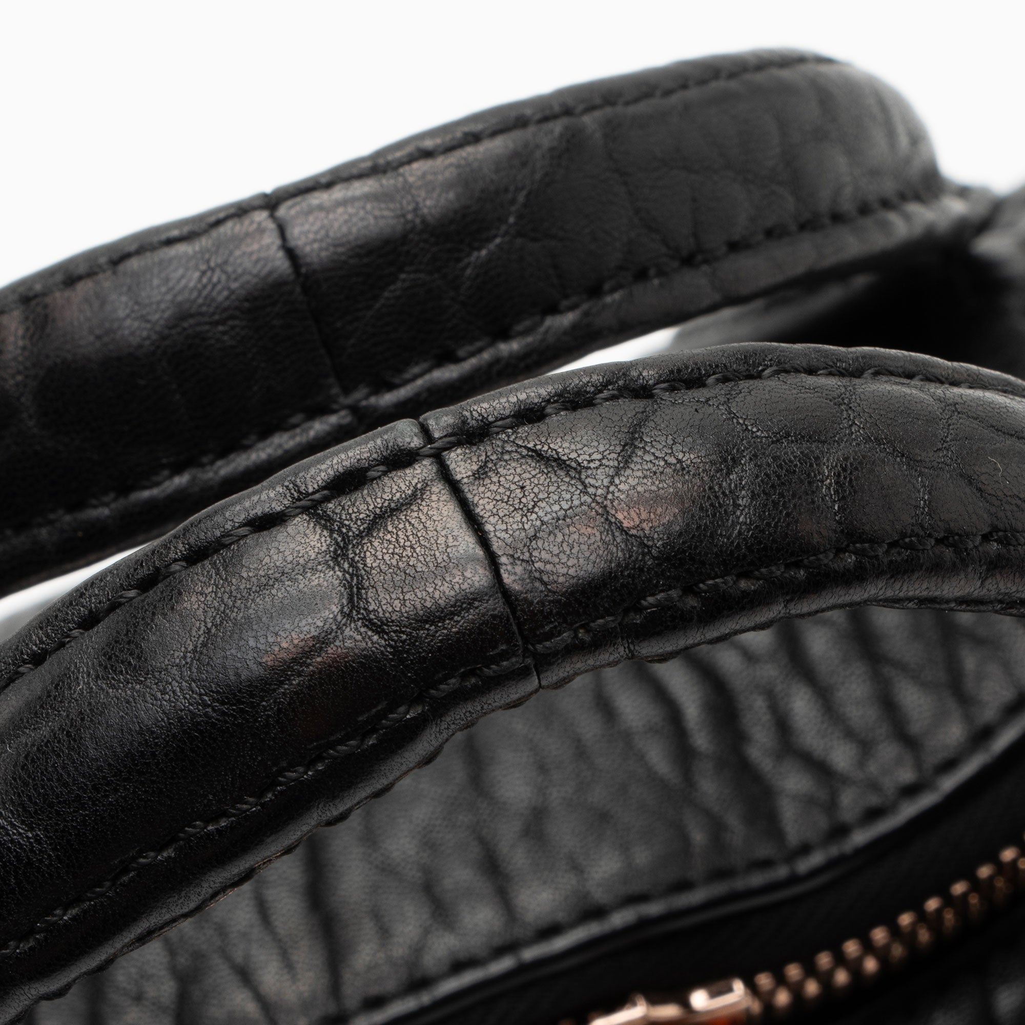 Alexander Wang Leather Rose Gold Rockie Small Satchel (SHF-lUToFx)