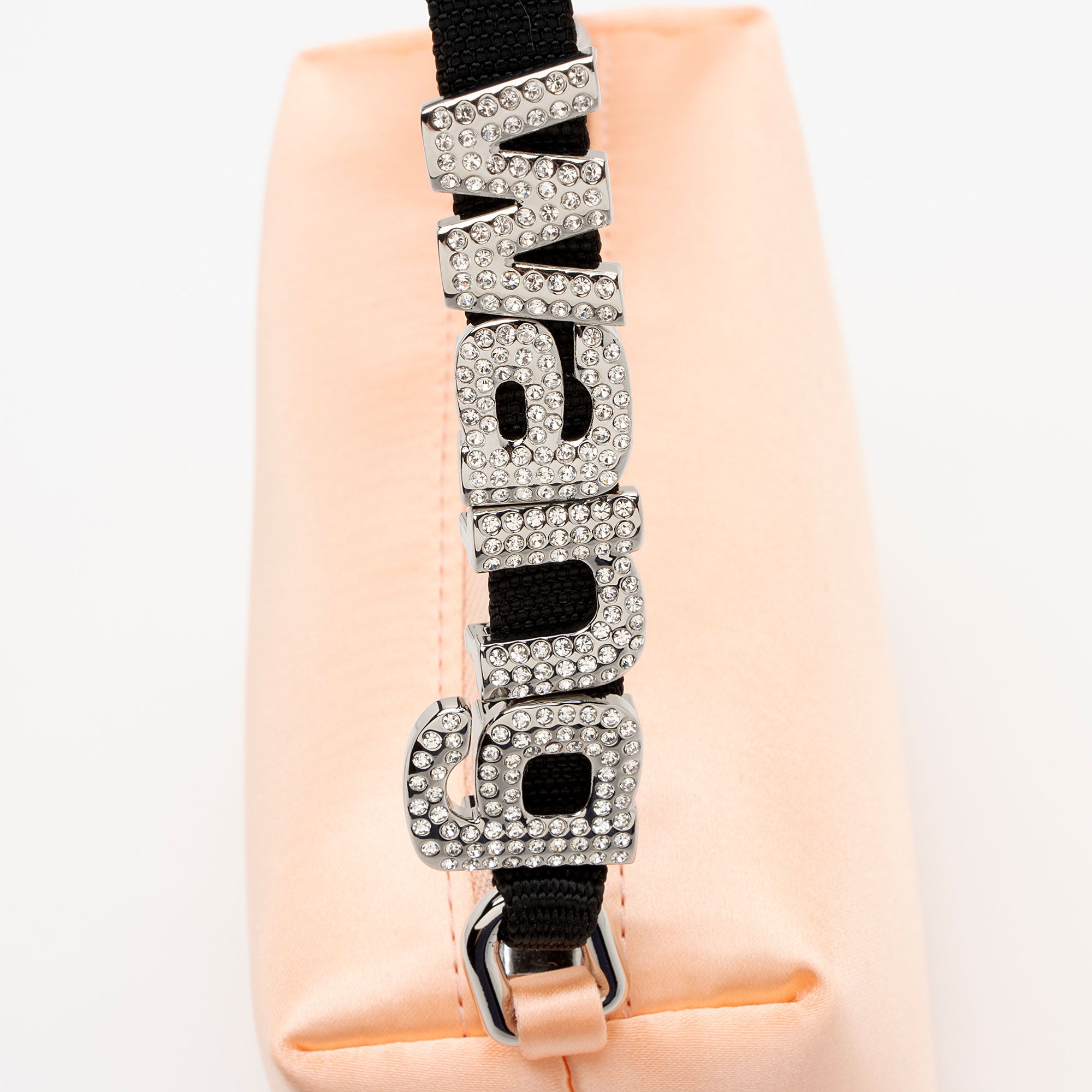 Alexander Wang Satin Crystal Heiress Medium Pouch (SHF-rwdcdI)
