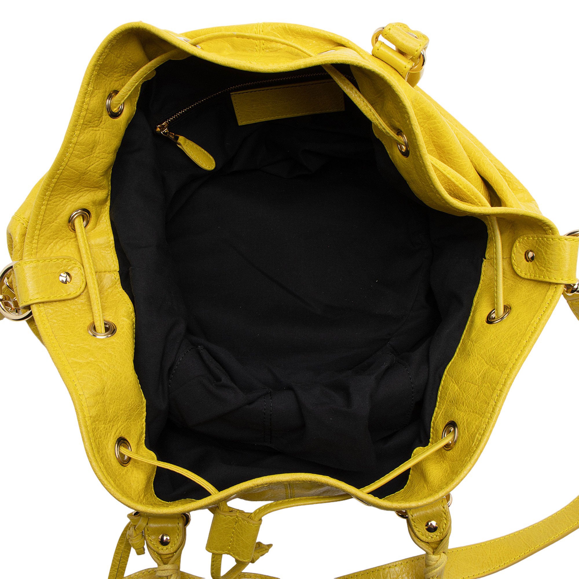 Balenciaga Agneau Giant 12 Pompon Satchel