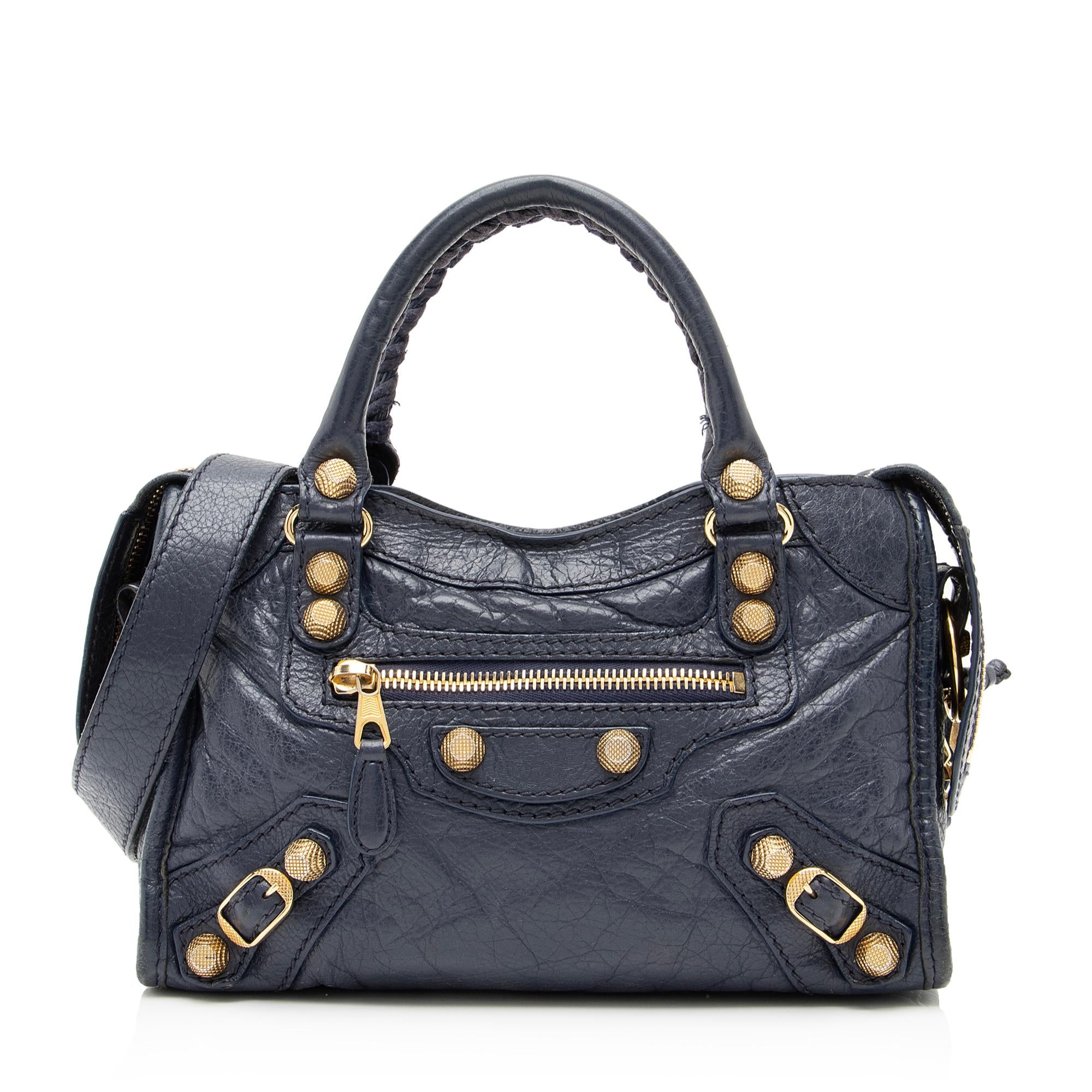 Balenciaga Arena Giant 12 City Mini Satchel (SHF-23915)