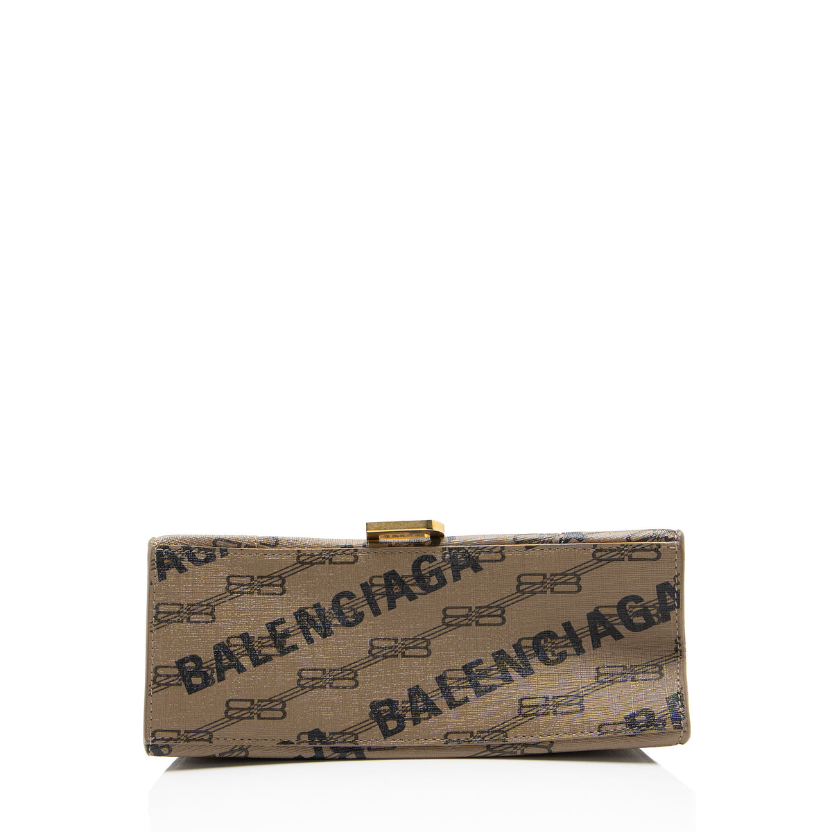 Balenciaga BB Monogram Canvas Hourglass Small Top Handle