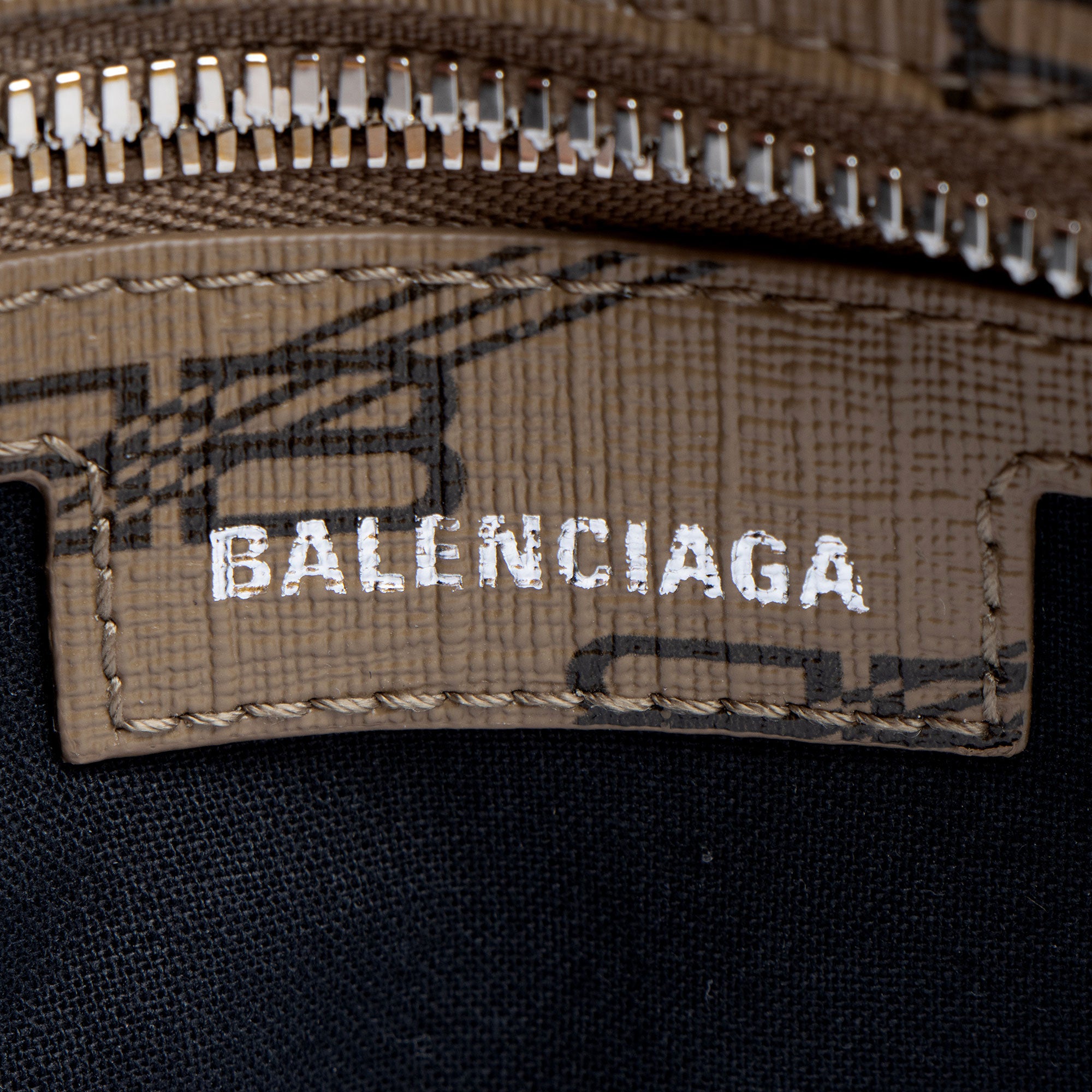 Balenciaga BB Monogram Canvas Signature Neo Cagole City XS Satchel