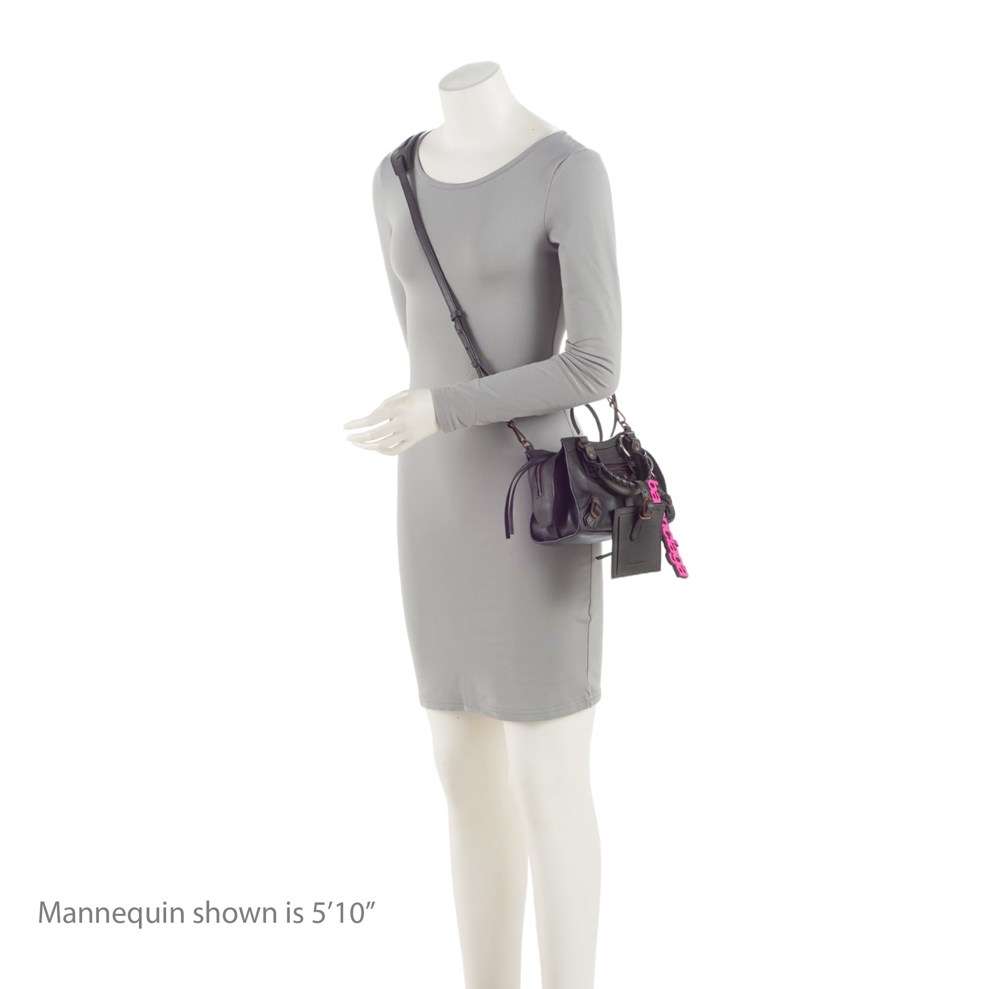 Balenciaga Calfskin Neo Classic Rust Hardware City Mini Satchel (SHF-A4mdtV)