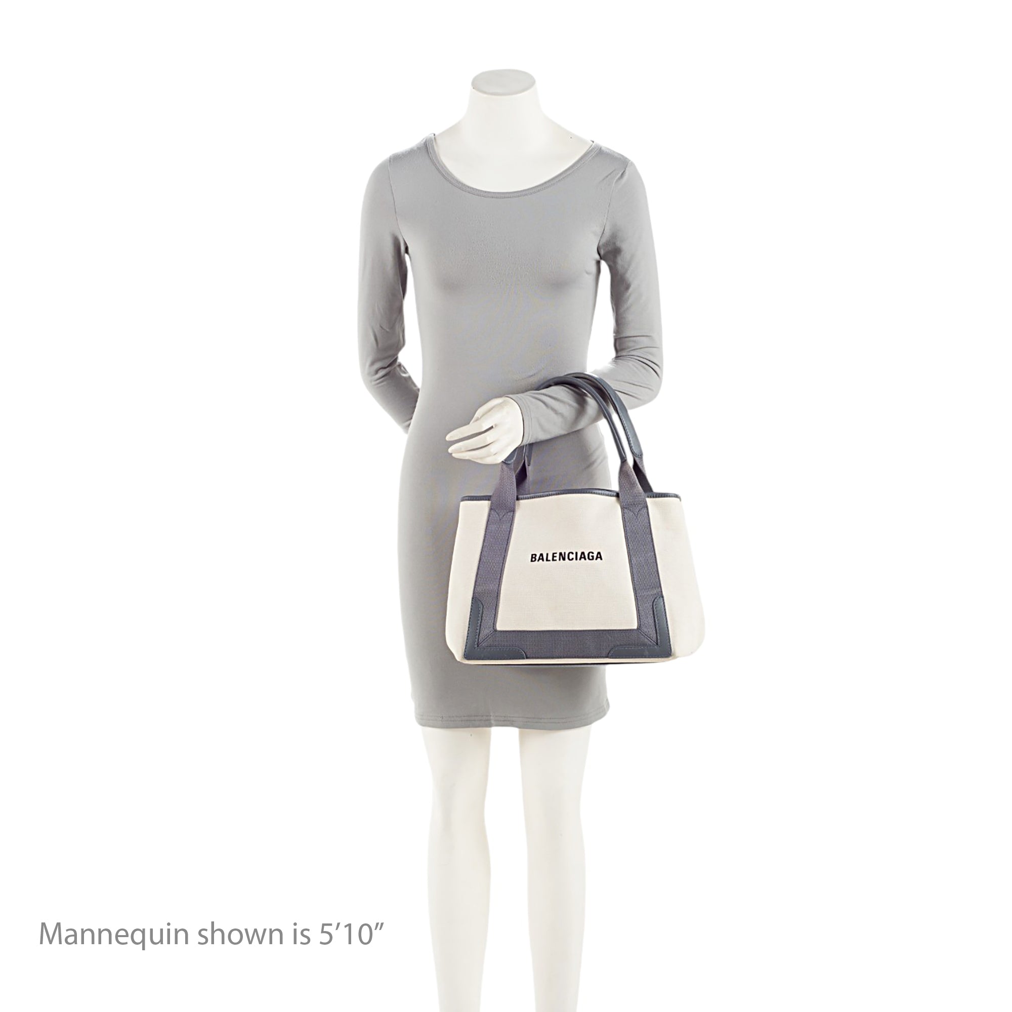 Balenciaga Canvas Logo Cabas Small Tote (SHF-Hb4Aah)