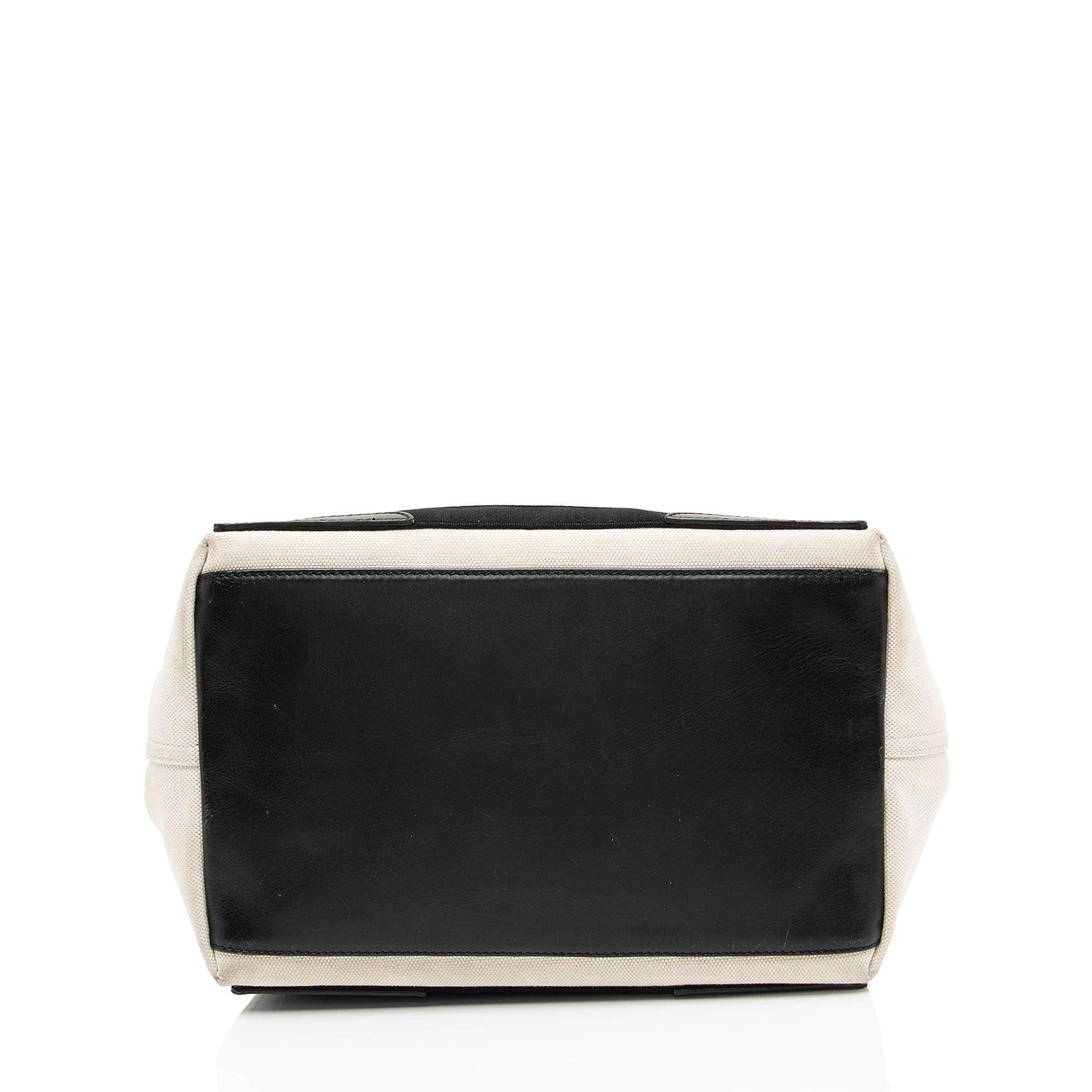 Balenciaga Canvas Logo Cabas Small Tote