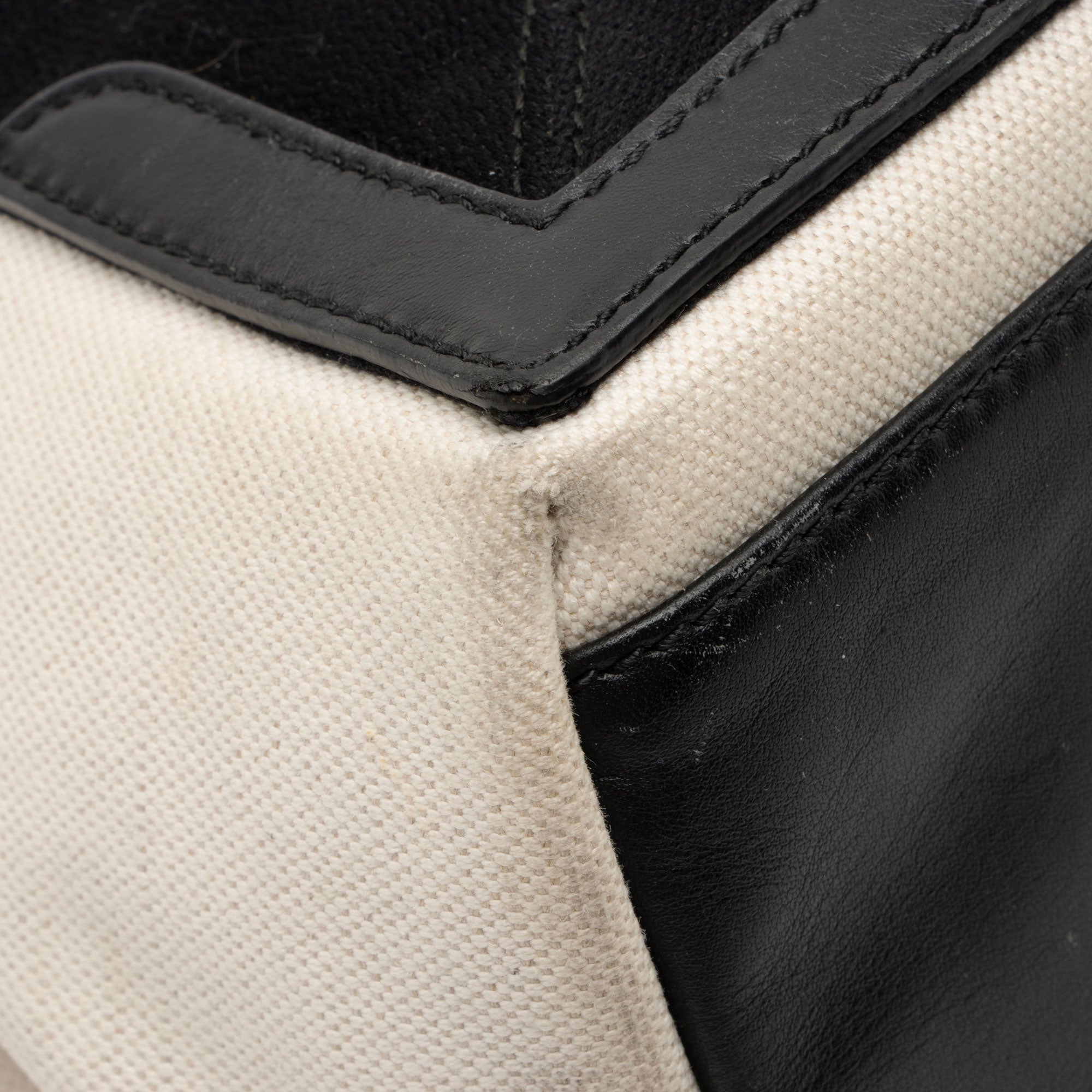 Balenciaga Canvas Logo Cabas Small Tote