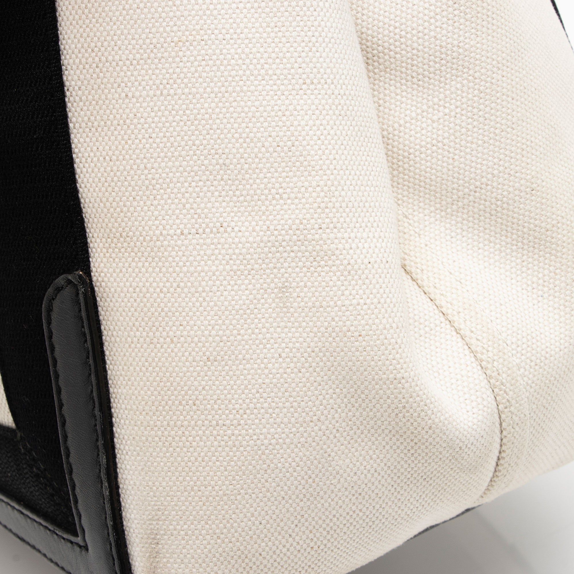 Balenciaga Canvas Logo Cabas Small Tote