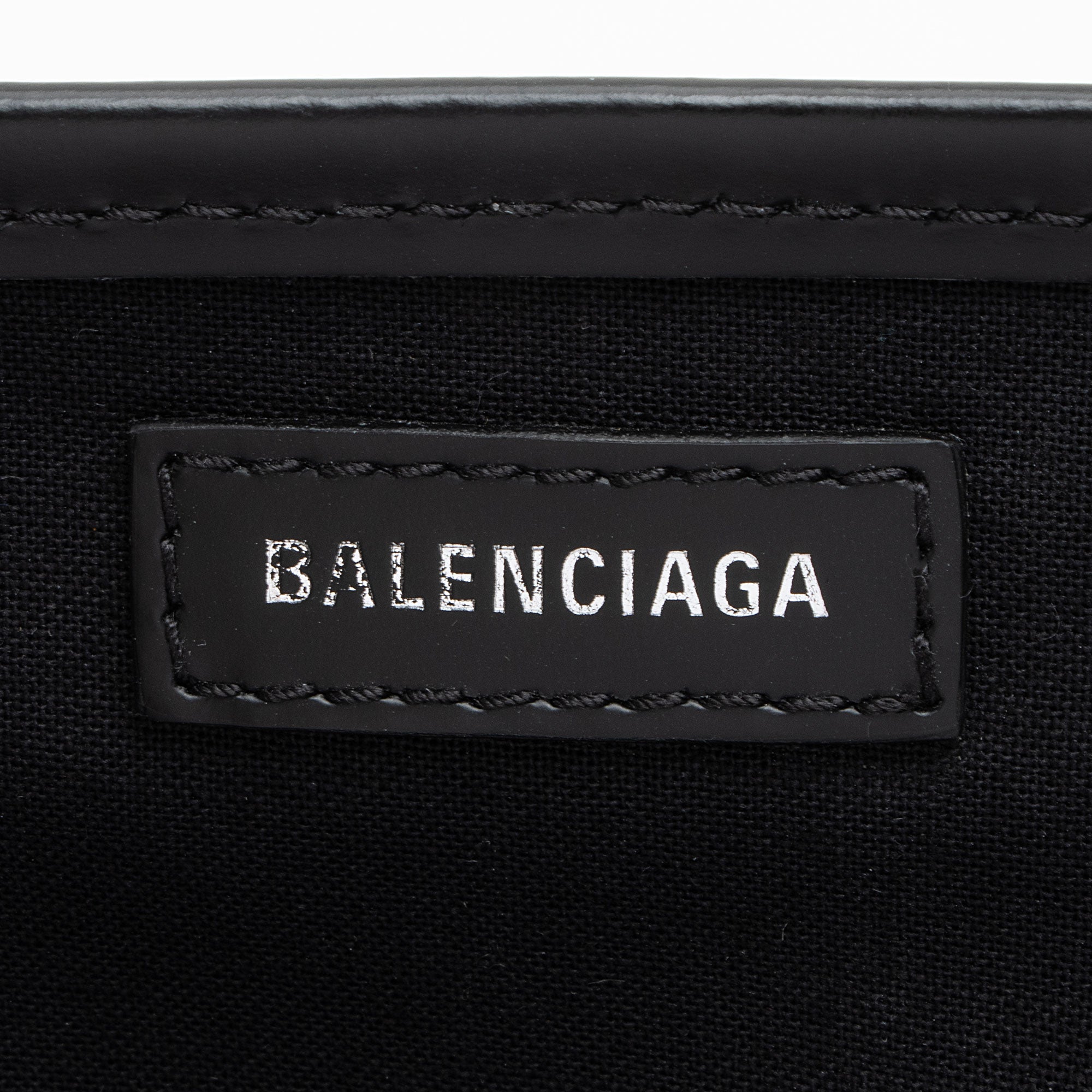 Balenciaga Canvas Logo Cabas Small Tote