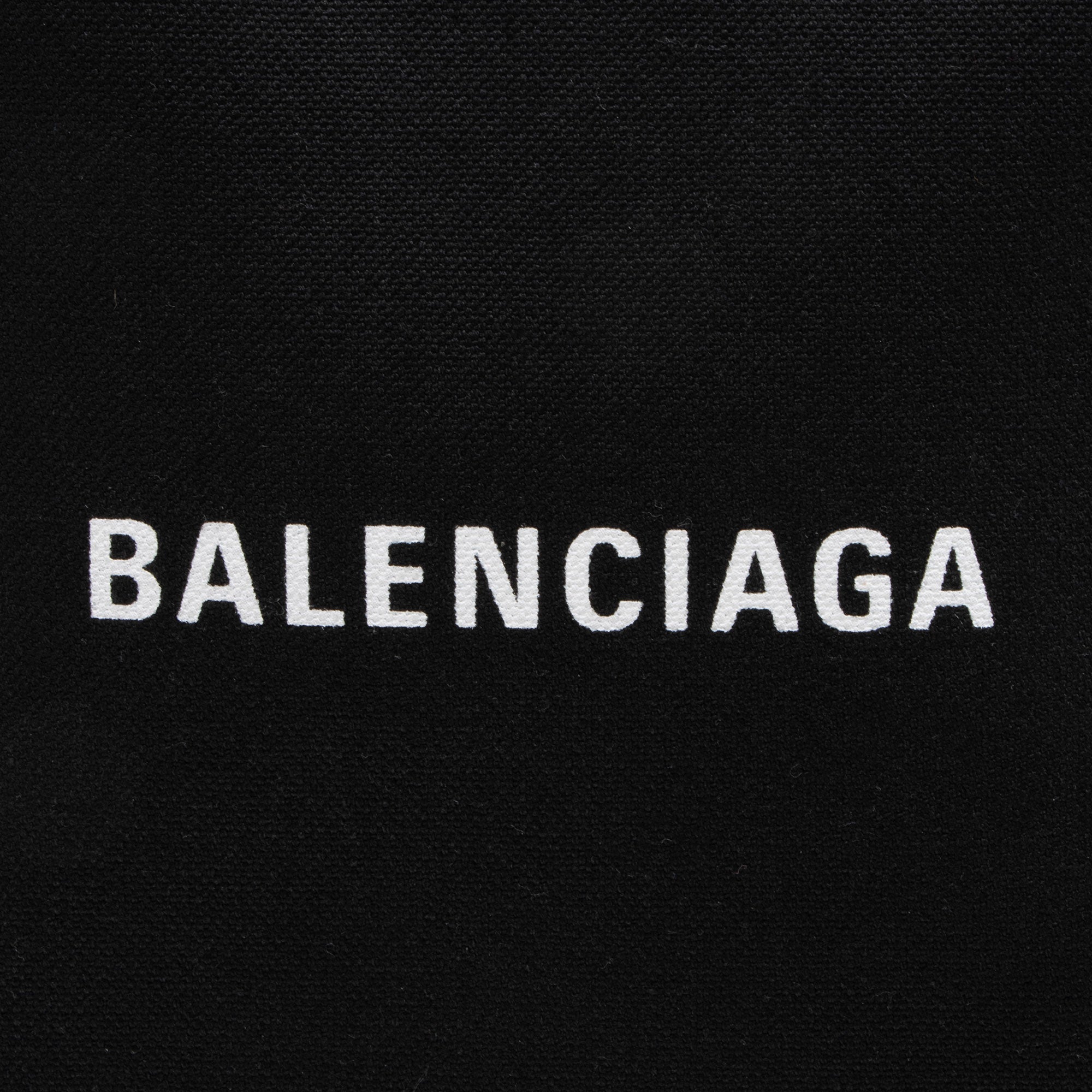 Balenciaga Canvas Logo Cabas Small Tote
