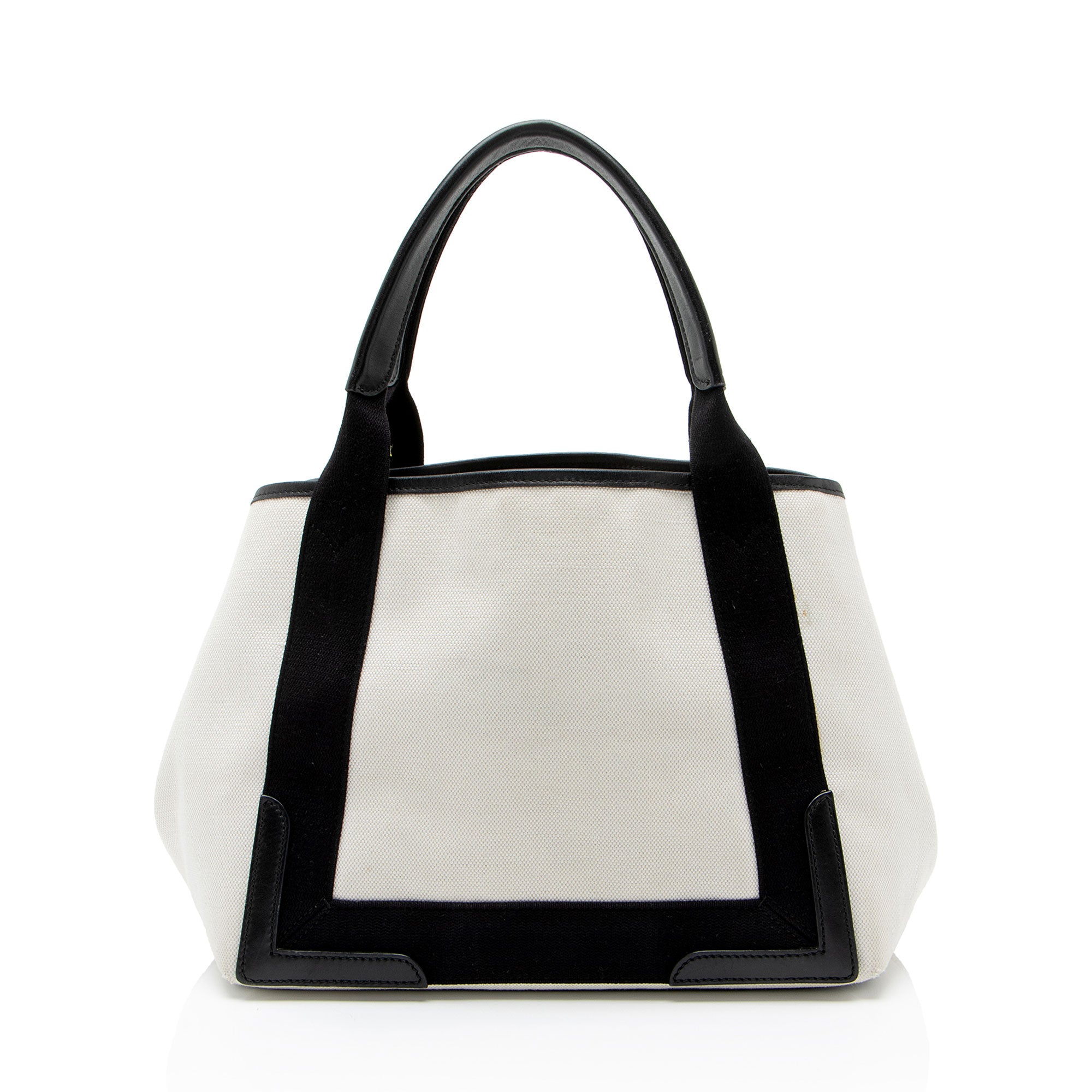 Balenciaga Canvas Logo Cabas Small Tote