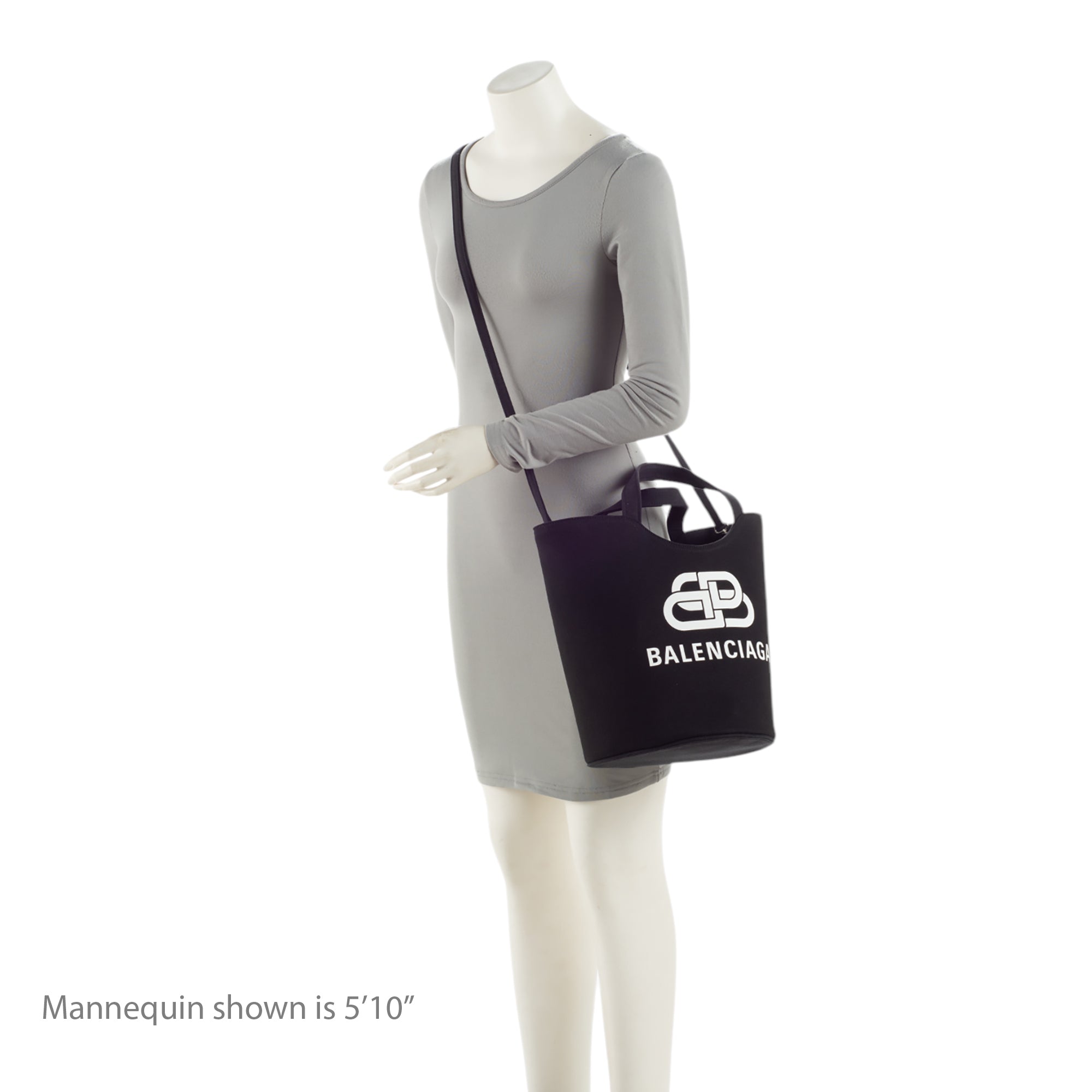 Balenciaga Canvas Wave Medium Tote (SHF-eD2jYr)