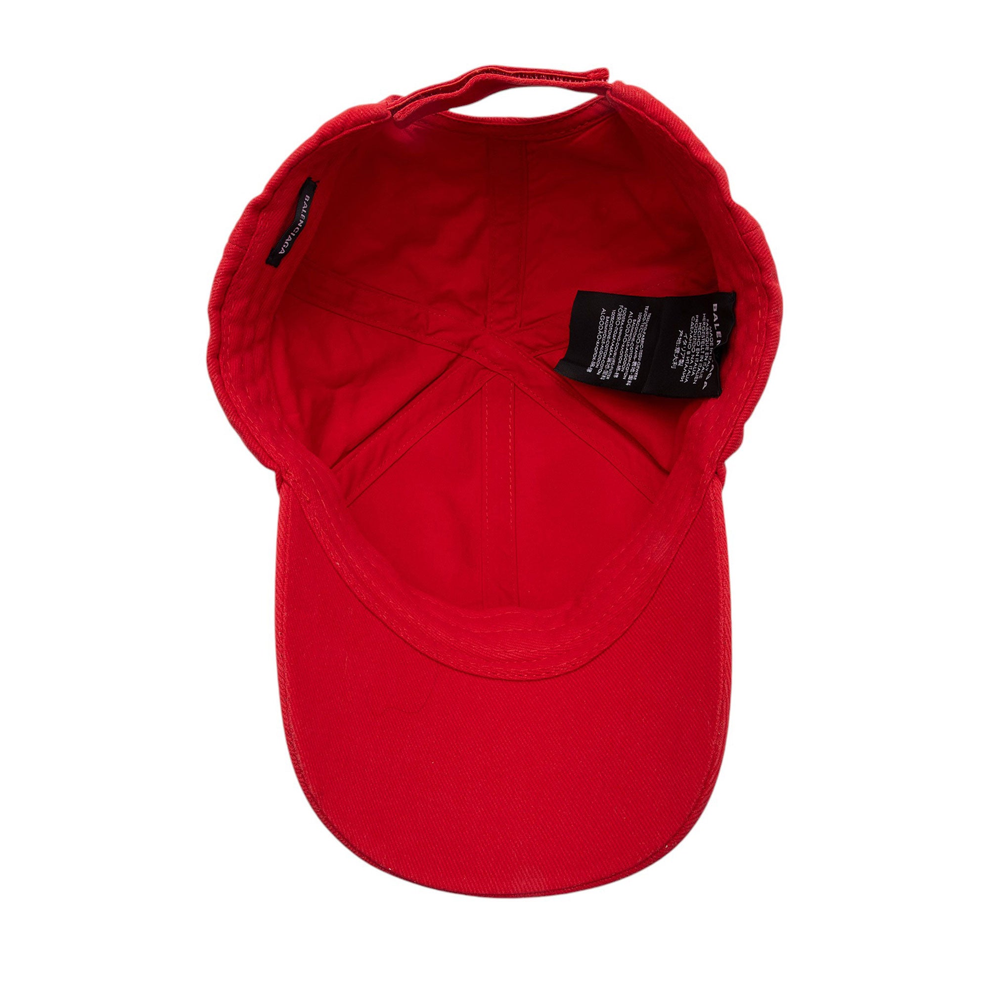 Balenciaga Cotton Logo Hat - Size L (SHF-yTnFo8)