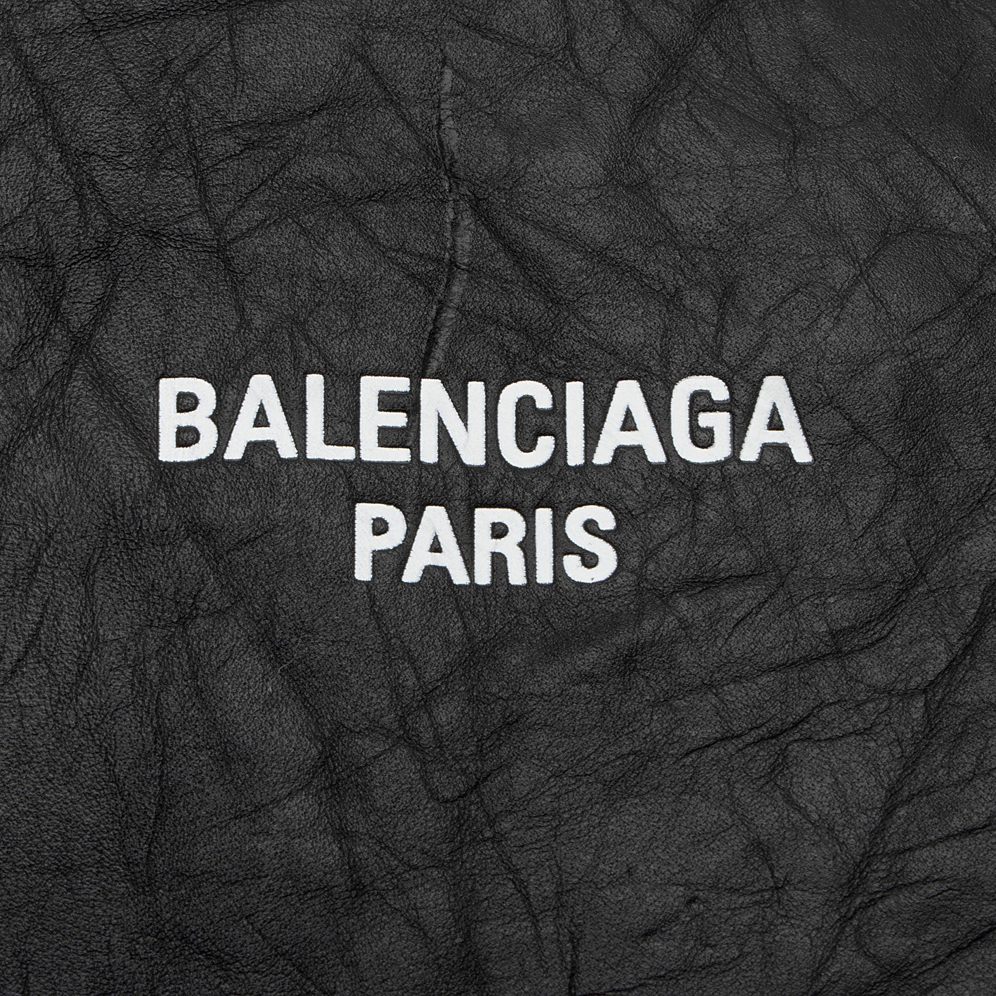 Balenciaga Crushed Calfskin Crush Medium Chain Shoulder Bag