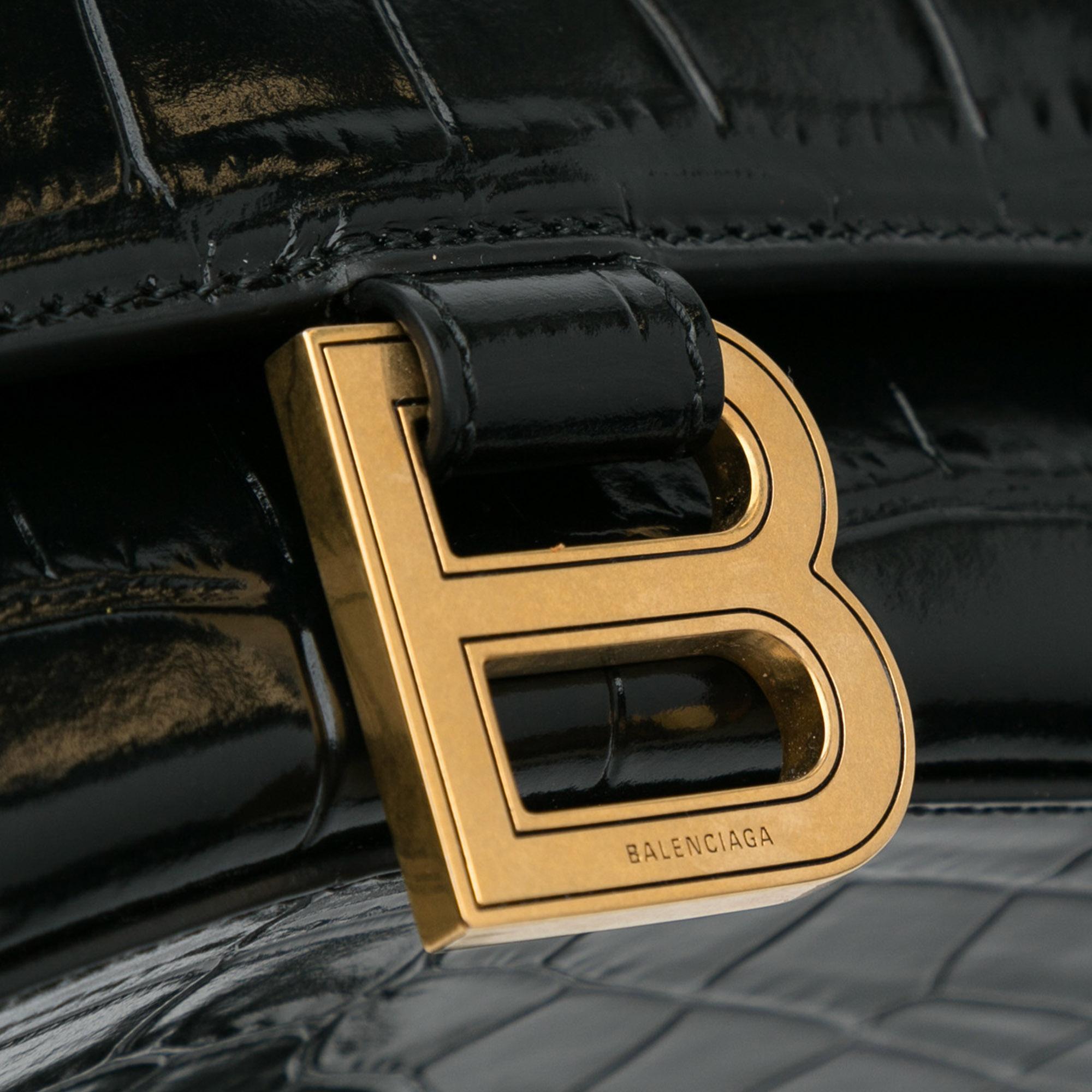 Balenciaga Embossed Hourglass S (SHG-Eb9MLT)