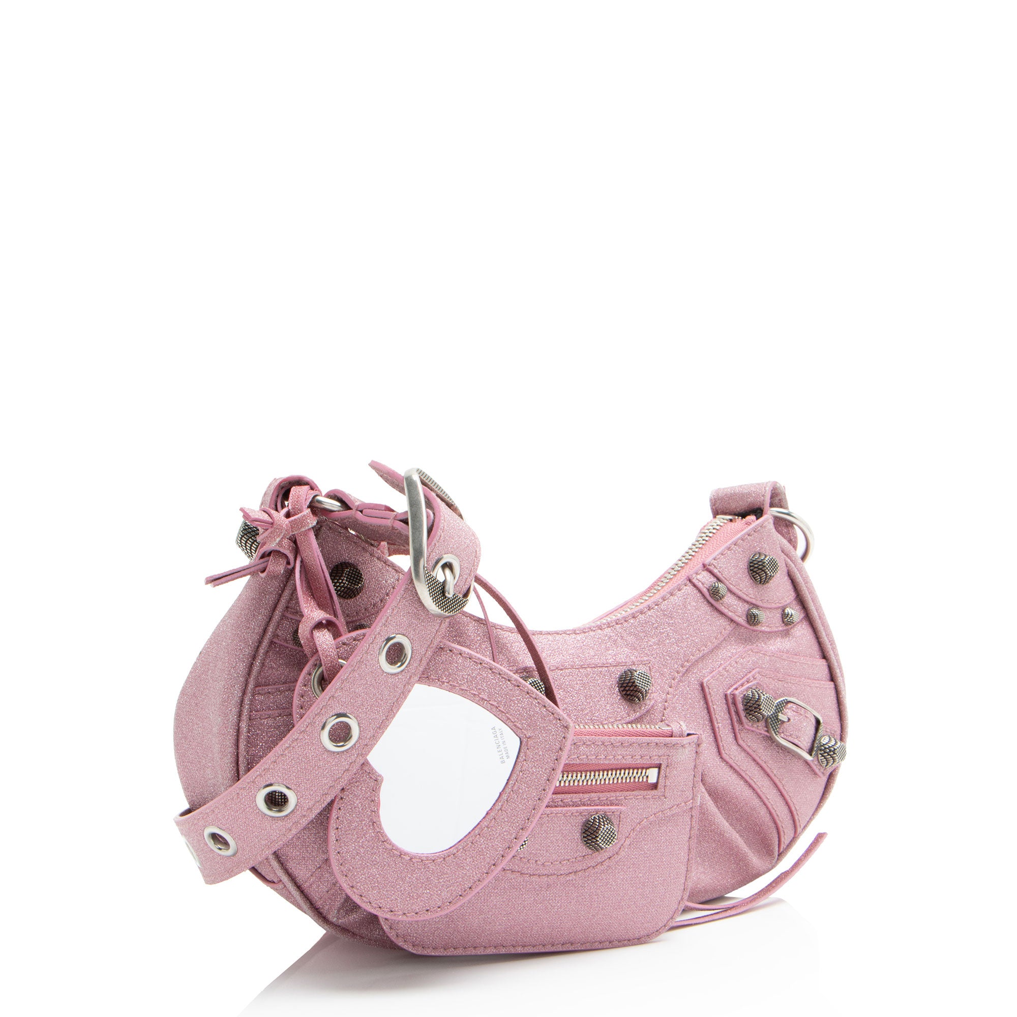 Balenciaga Glitter Fabric Le Cagole XS Shoulder Bag