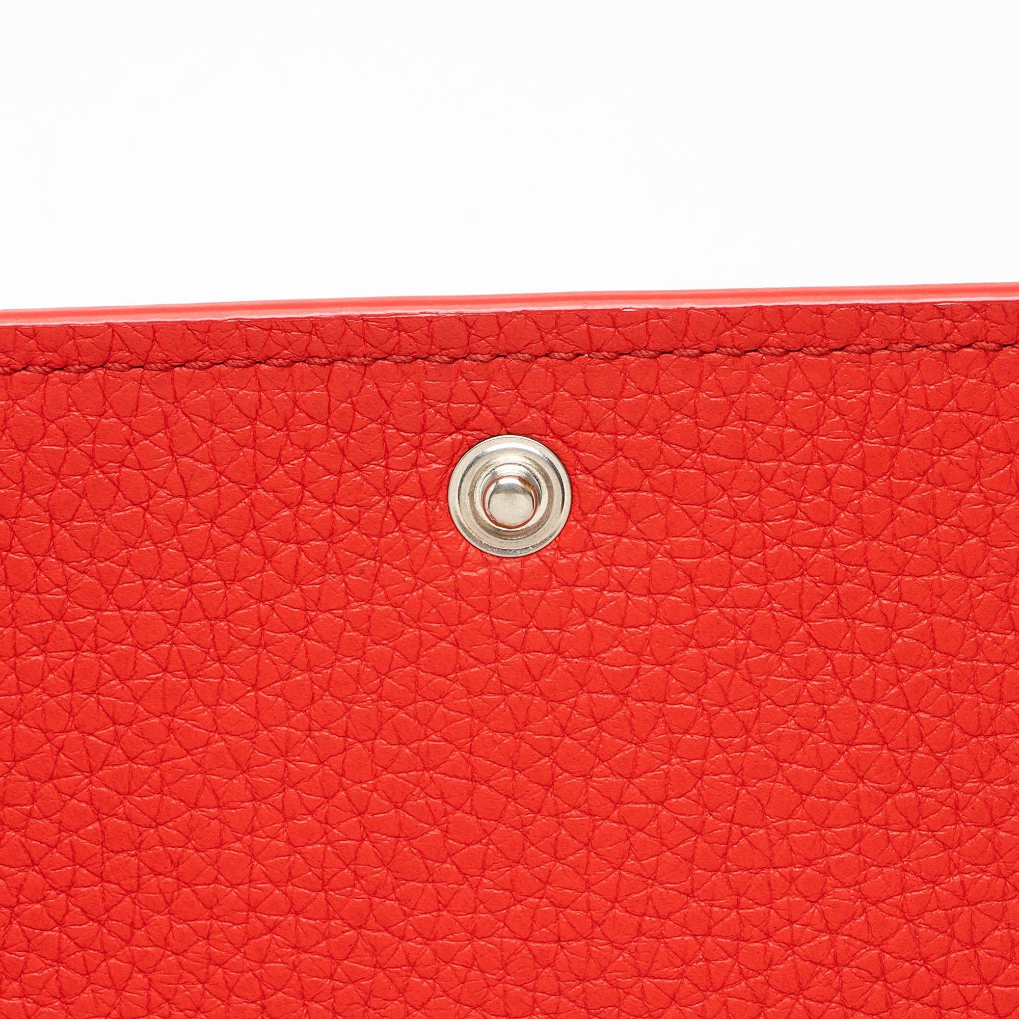 Balenciaga Grained Calfskin Classic City Wallet on Chain