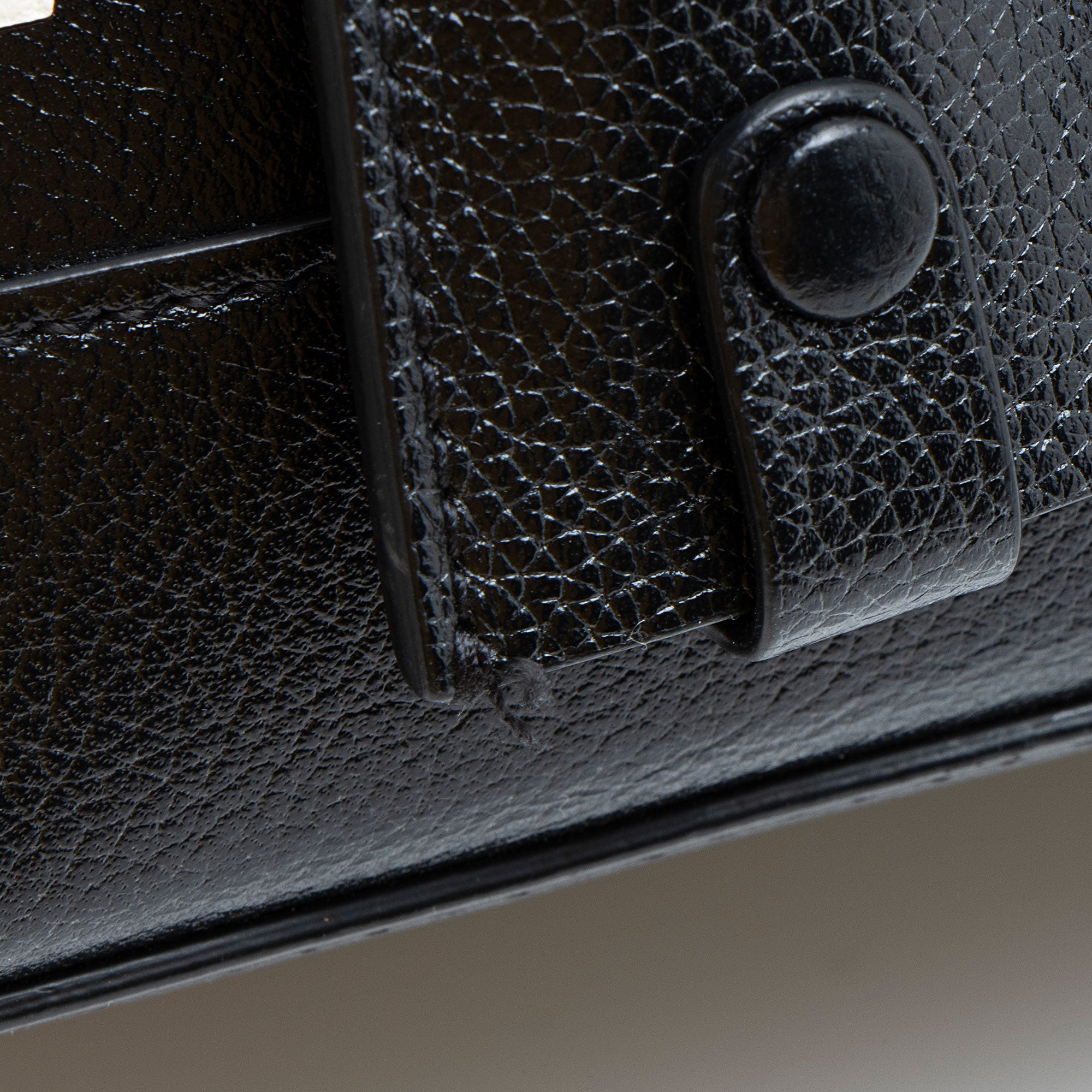 Balenciaga Grained Calfskin Ville Small Top Handle