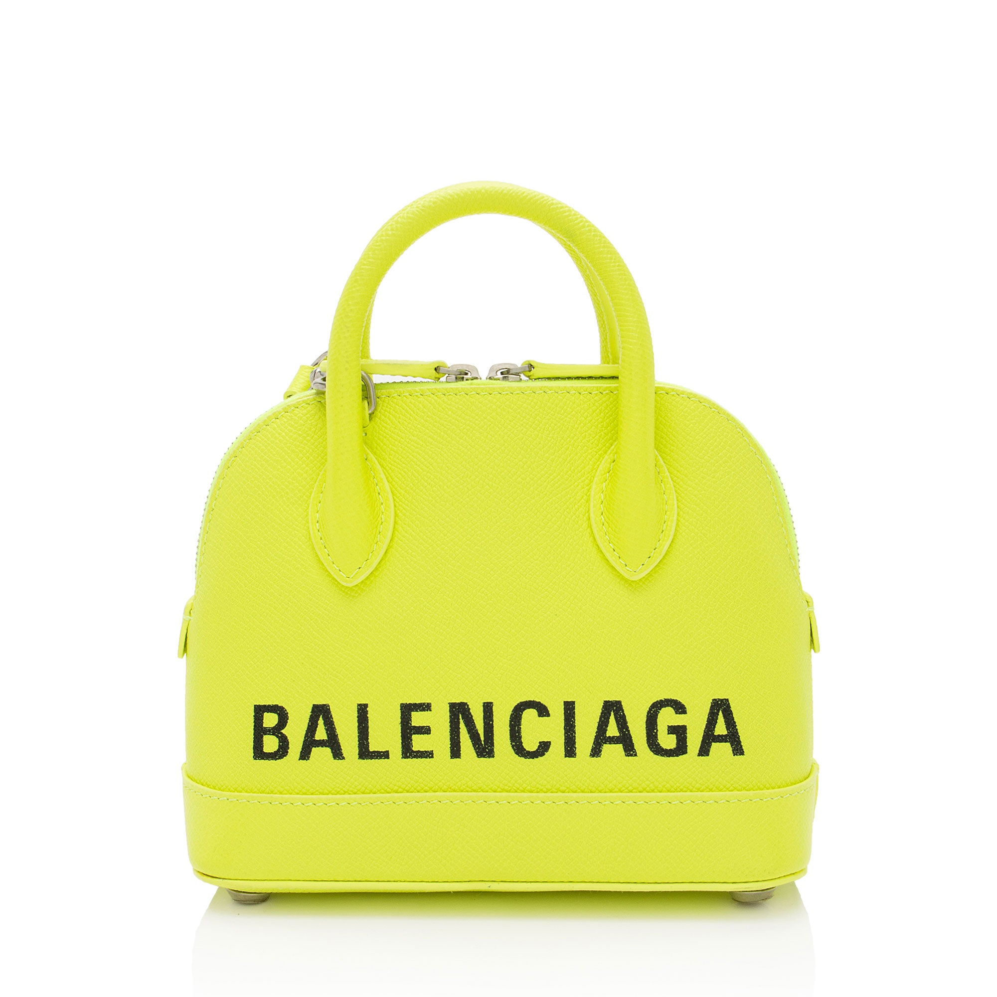 Balenciaga Grained Calfskin Ville XXS Top Handle Bag
