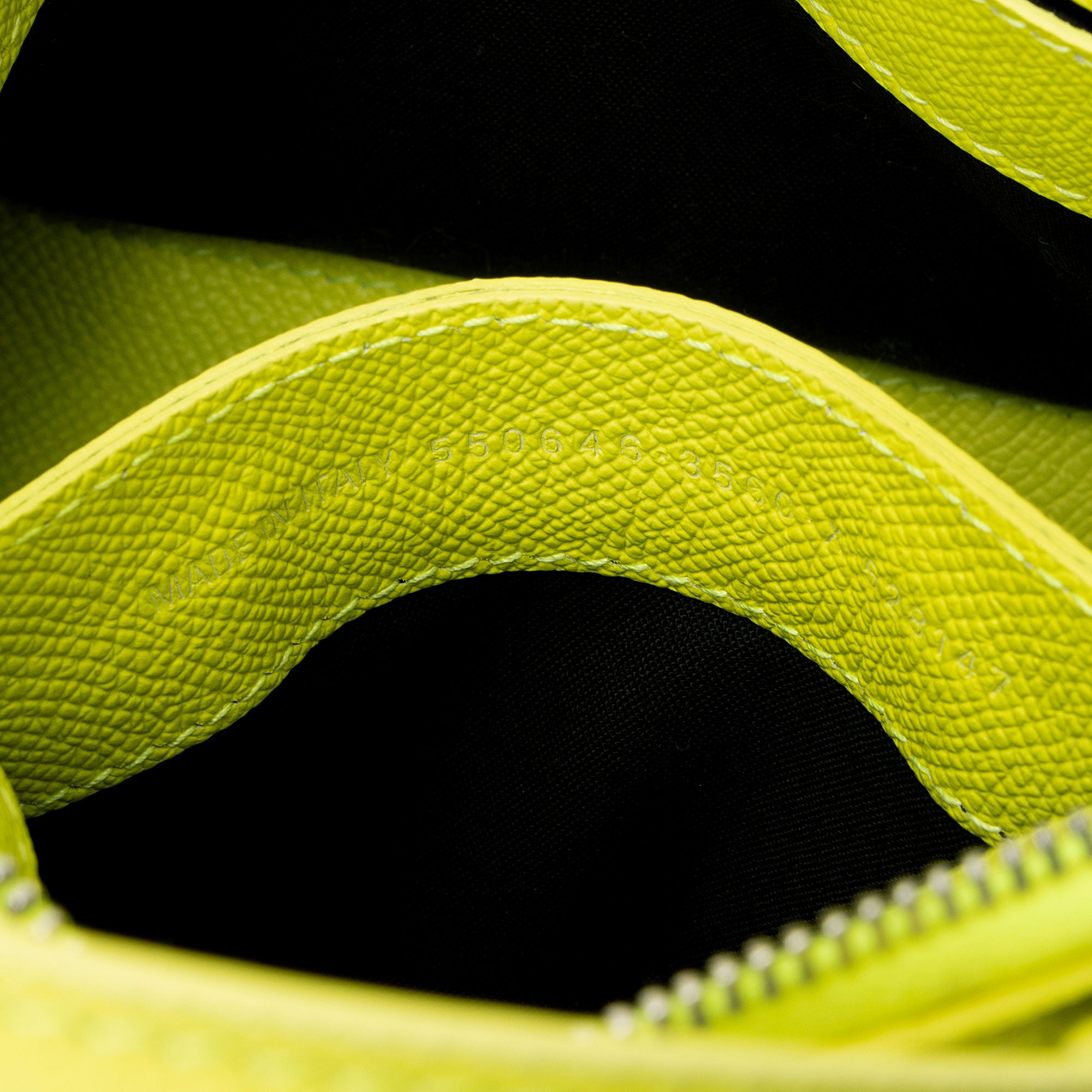 Balenciaga Grained Calfskin Ville XXS Top Handle Bag