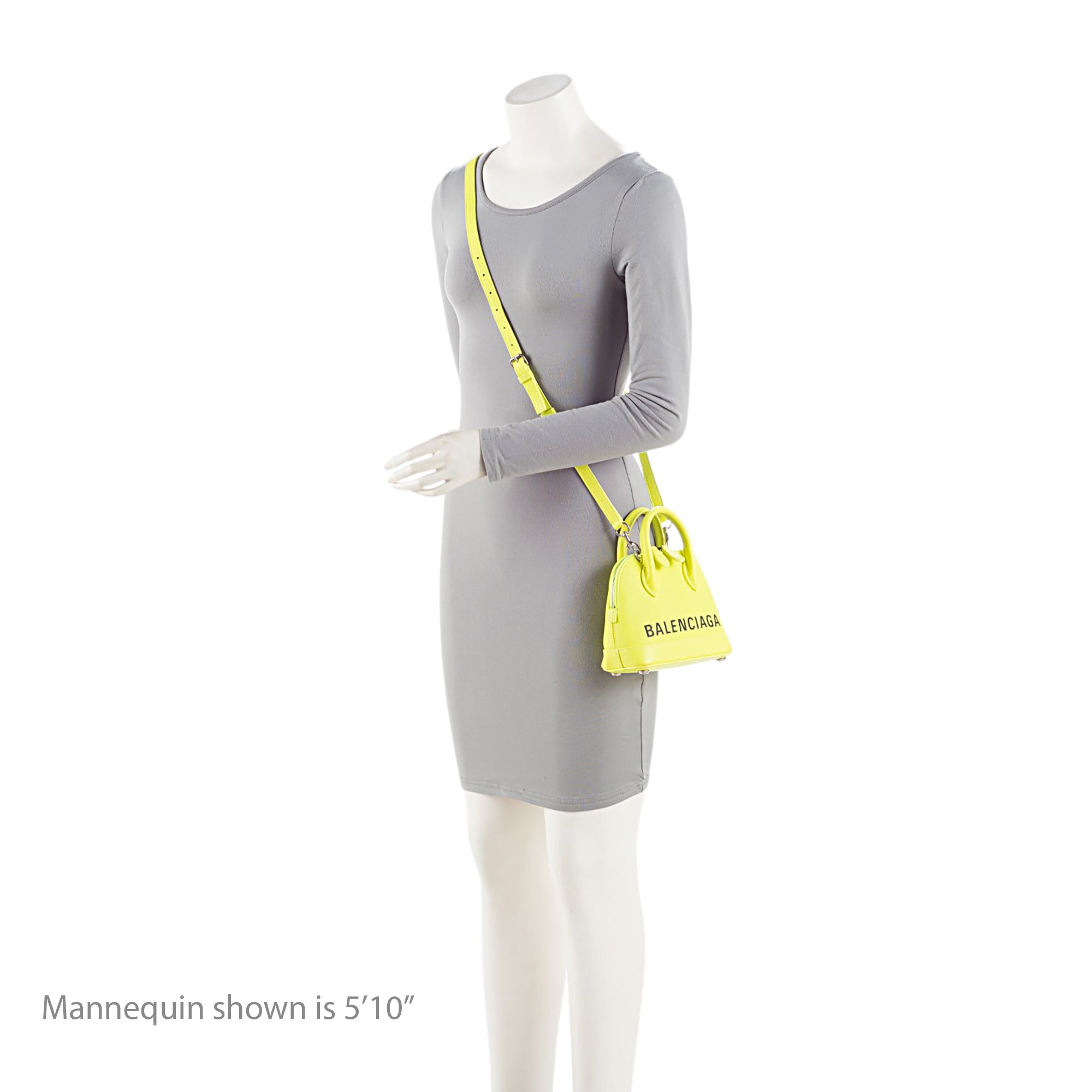 Balenciaga Grained Calfskin Ville XXS Top Handle Bag