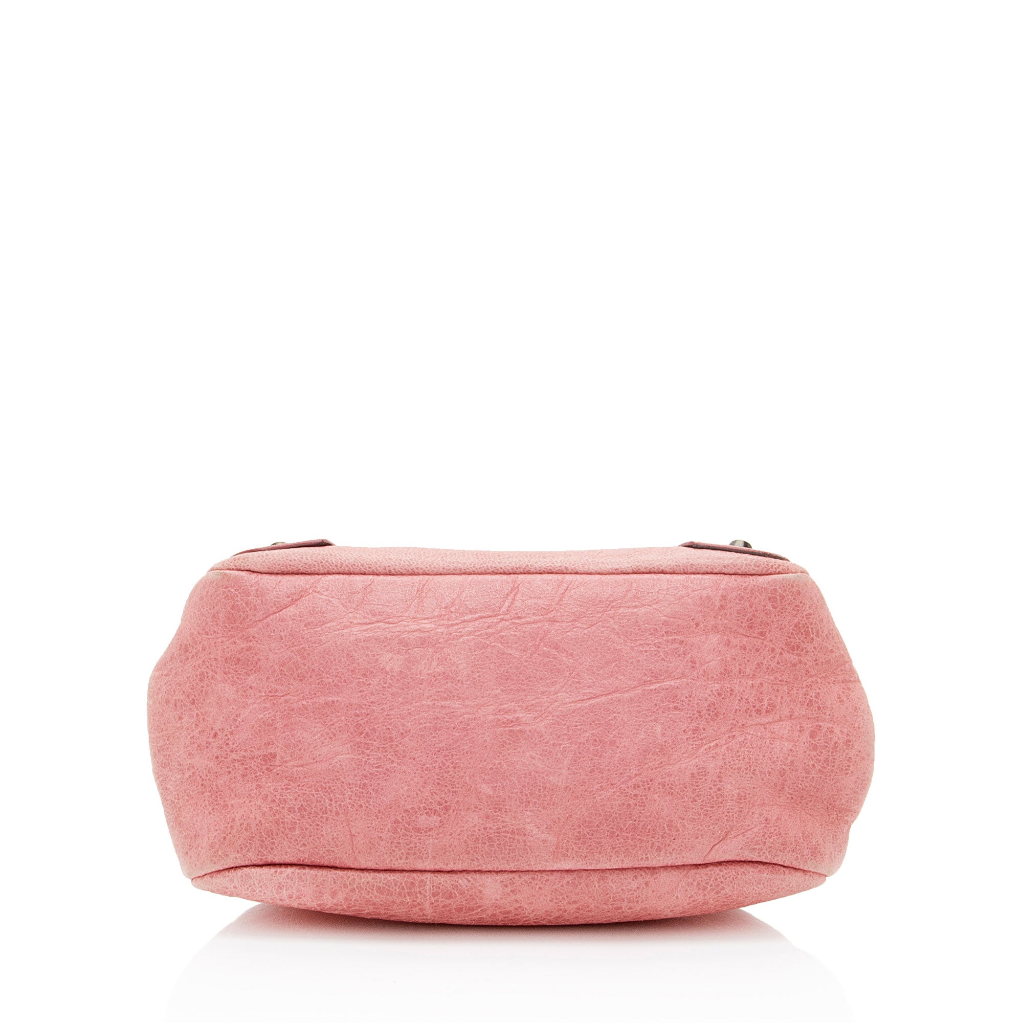 Balenciaga Leather Click Coin Pouch (SHF-cmlQgL)