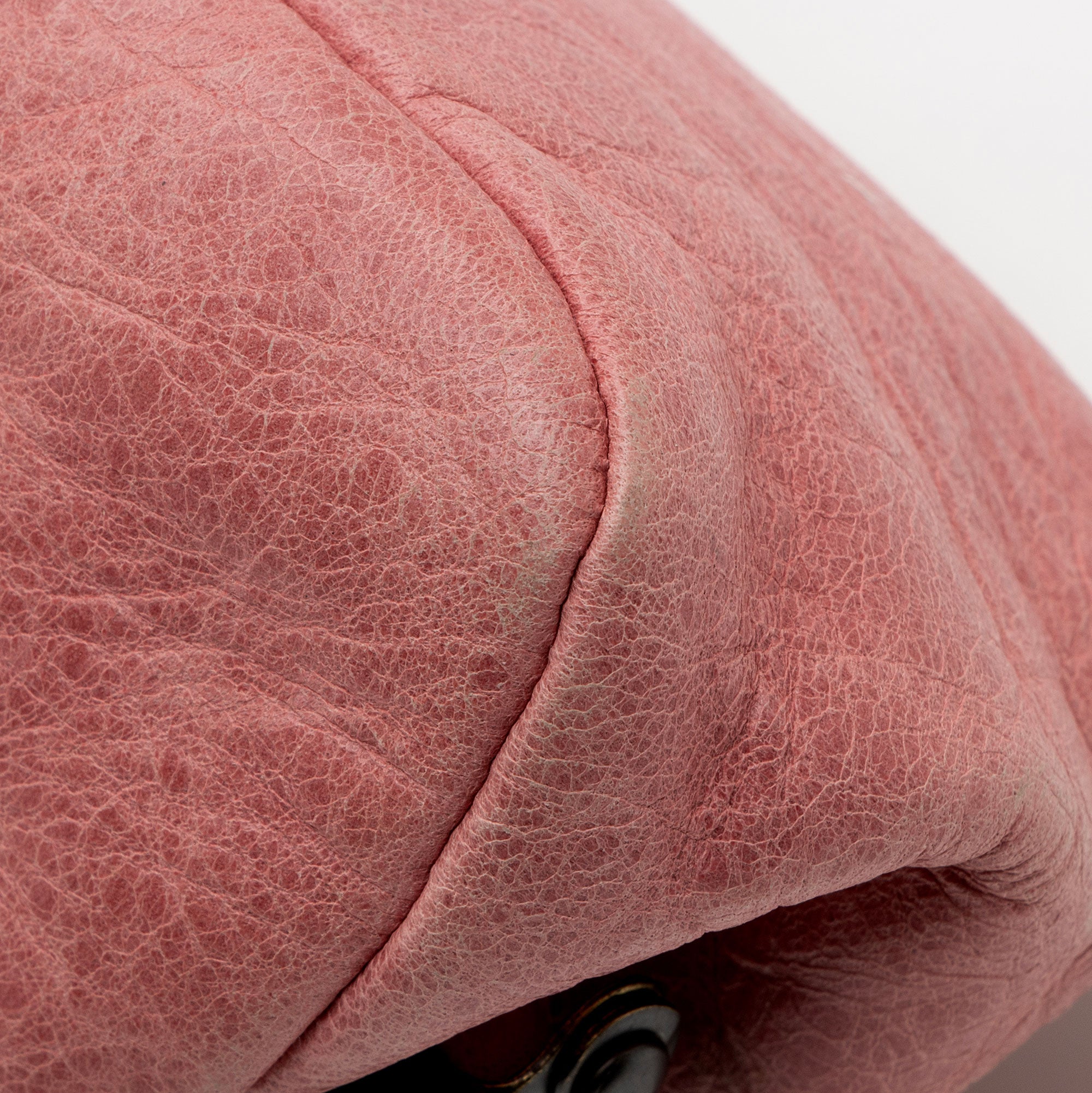 Balenciaga Leather Click Coin Pouch (SHF-cmlQgL)