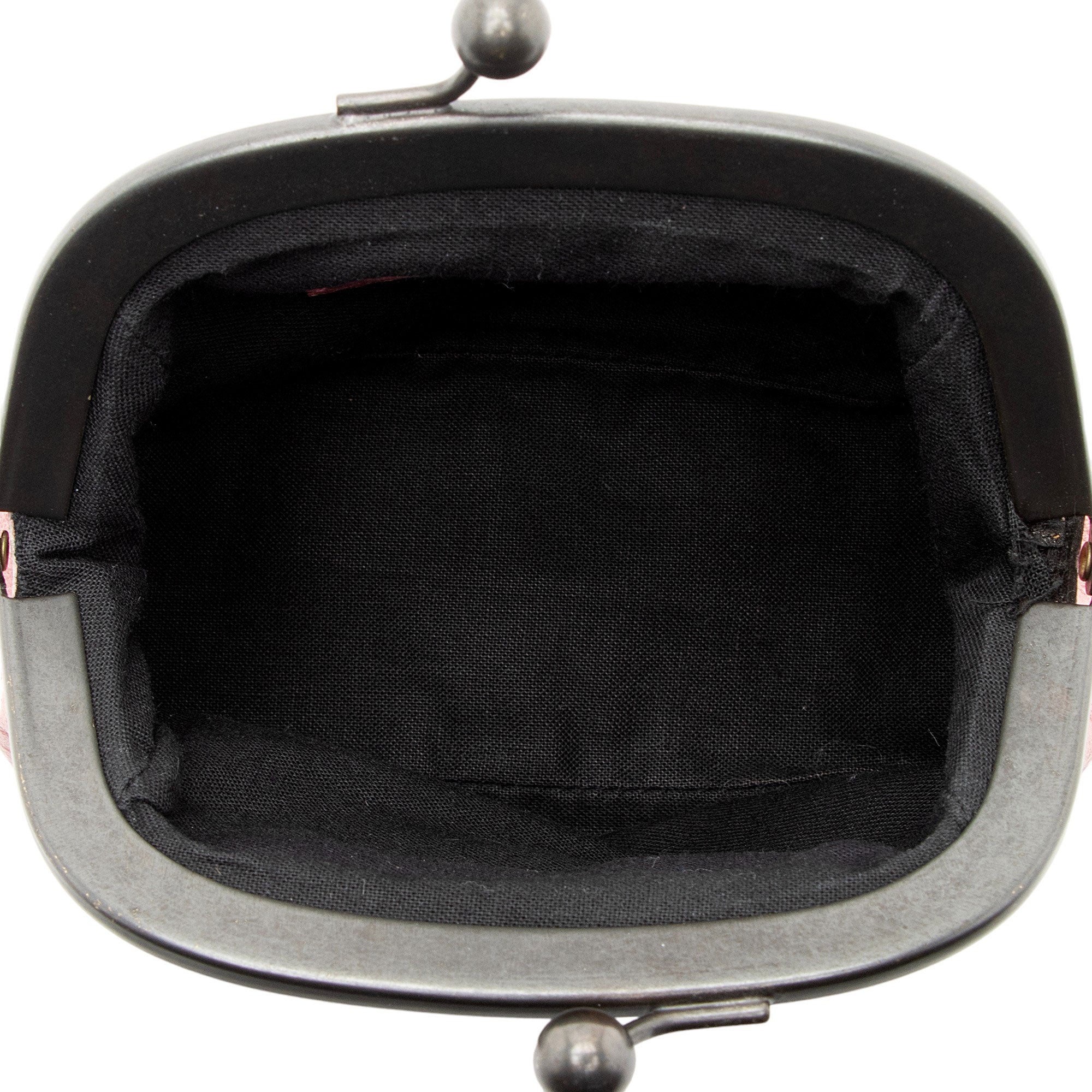 Balenciaga Leather Click Coin Pouch (SHF-cmlQgL)