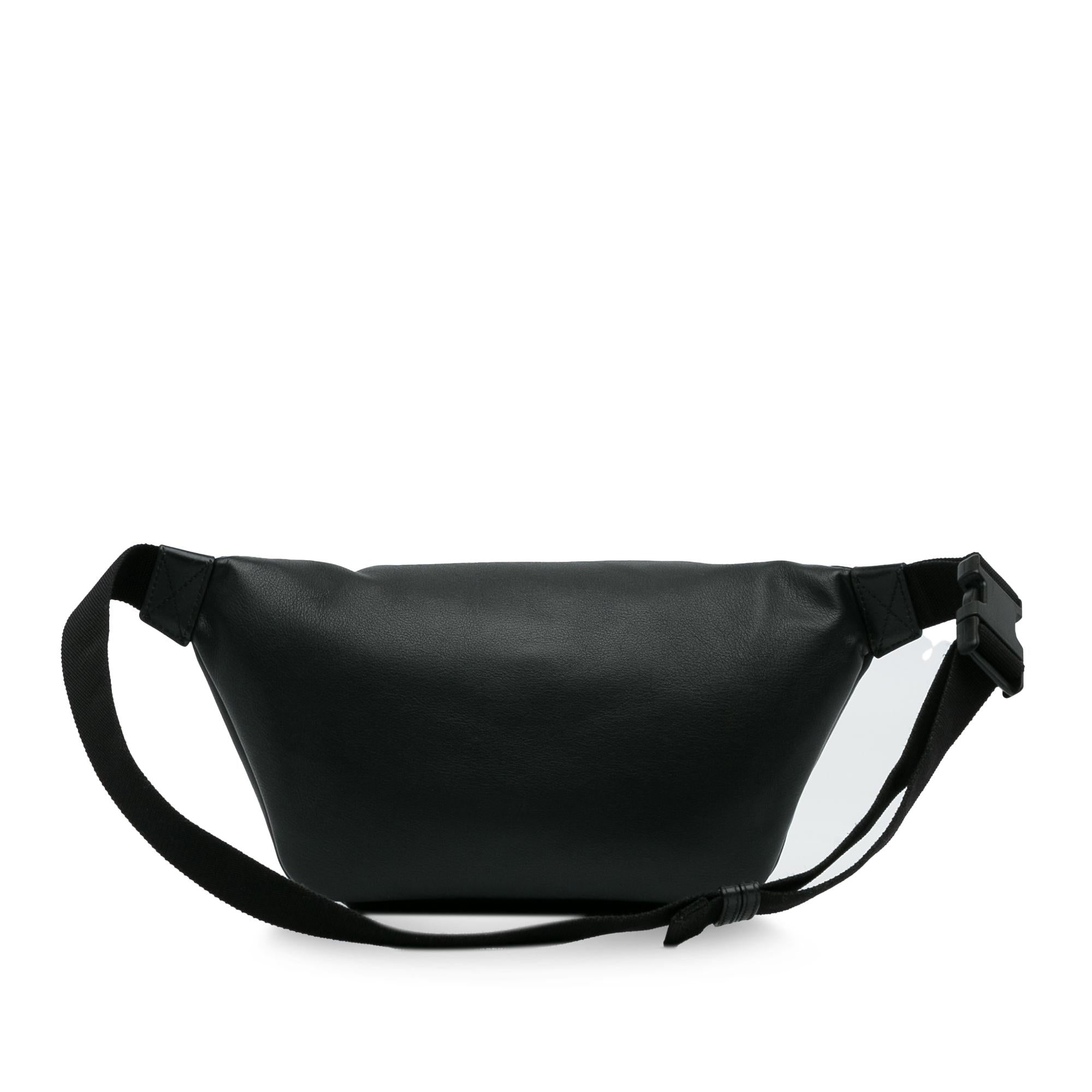 Balenciaga Leather Everyday Belt Bag (SHG-efgZ0M)