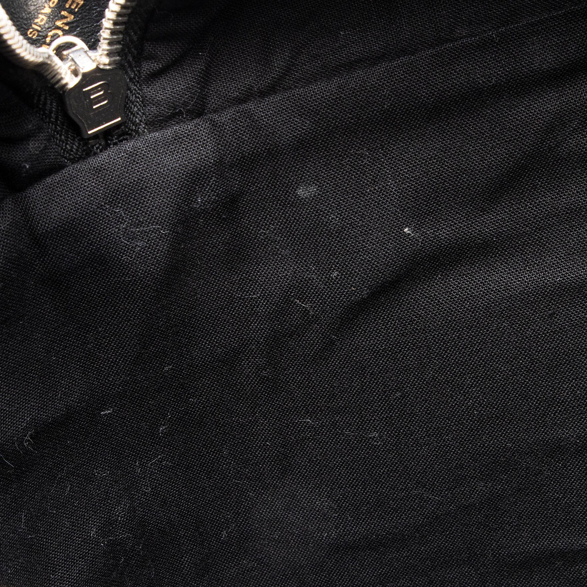 Balenciaga Leather Logo Bazar Large Tote (SHF-22215)