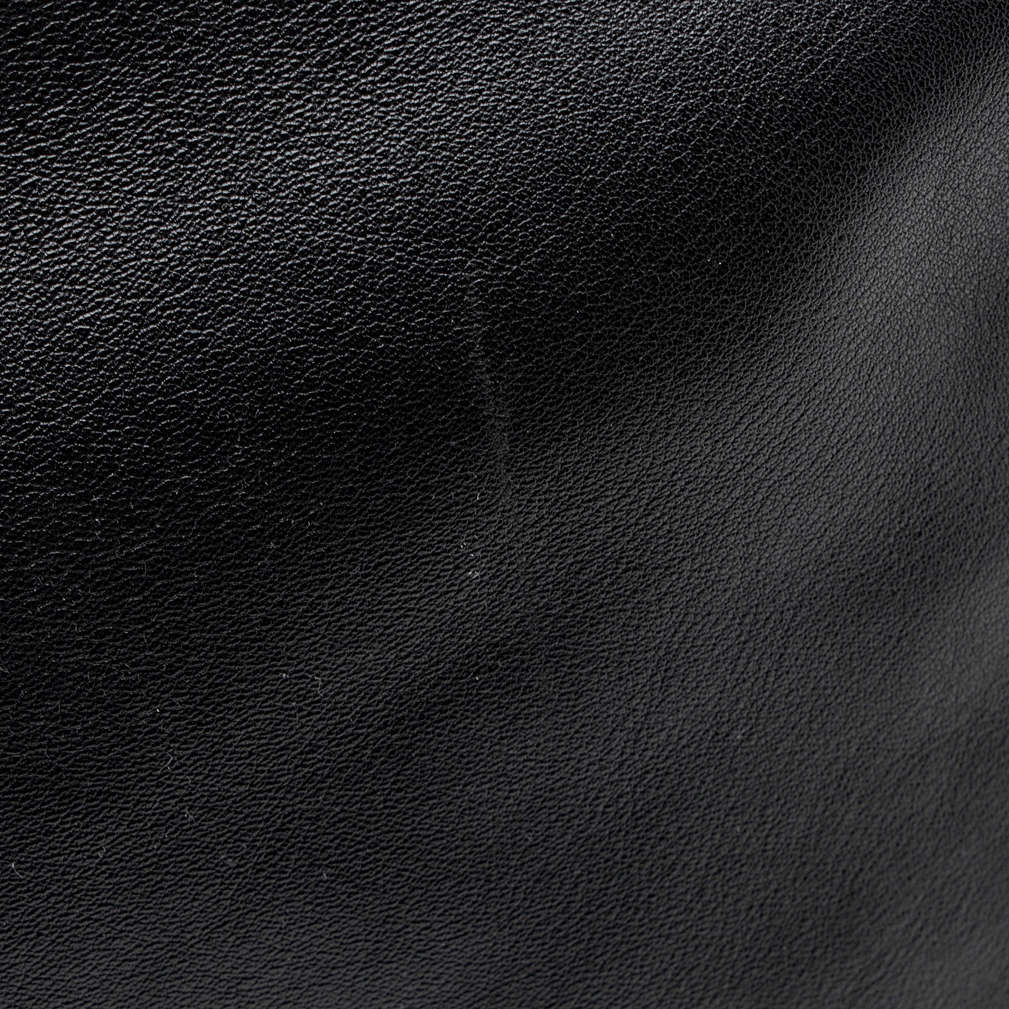 Balenciaga Leather Logo Market Tote
